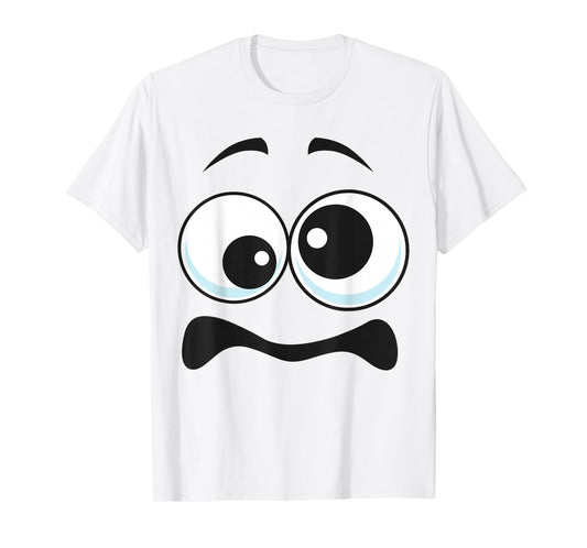 Creepy Carrots Face Funny Halloween Costume Kids and Adults T-Shirt