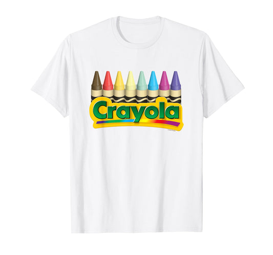 Crayola Flashback 2025 Limited Edition Retro Colors Logo T-Shirt