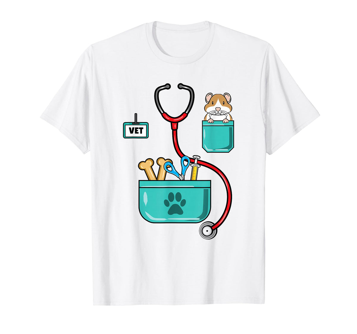 Veterinarian Costume Halloween T-Shirt