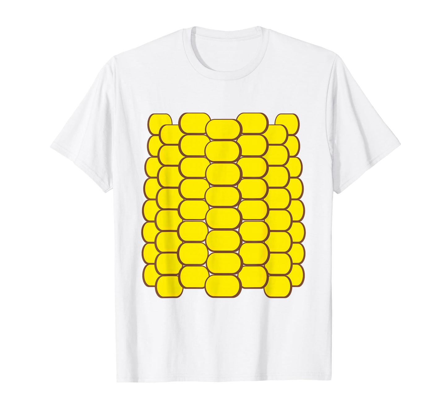 Corn Halloween Costume Funny Foodie Farmer Men Women Kids T-Shirt