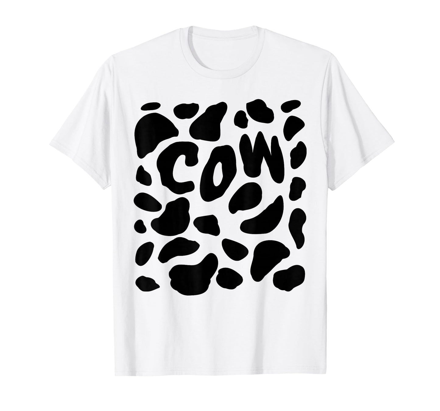 Cow Costume Funny & Cute Calf Halloween T-Shirt