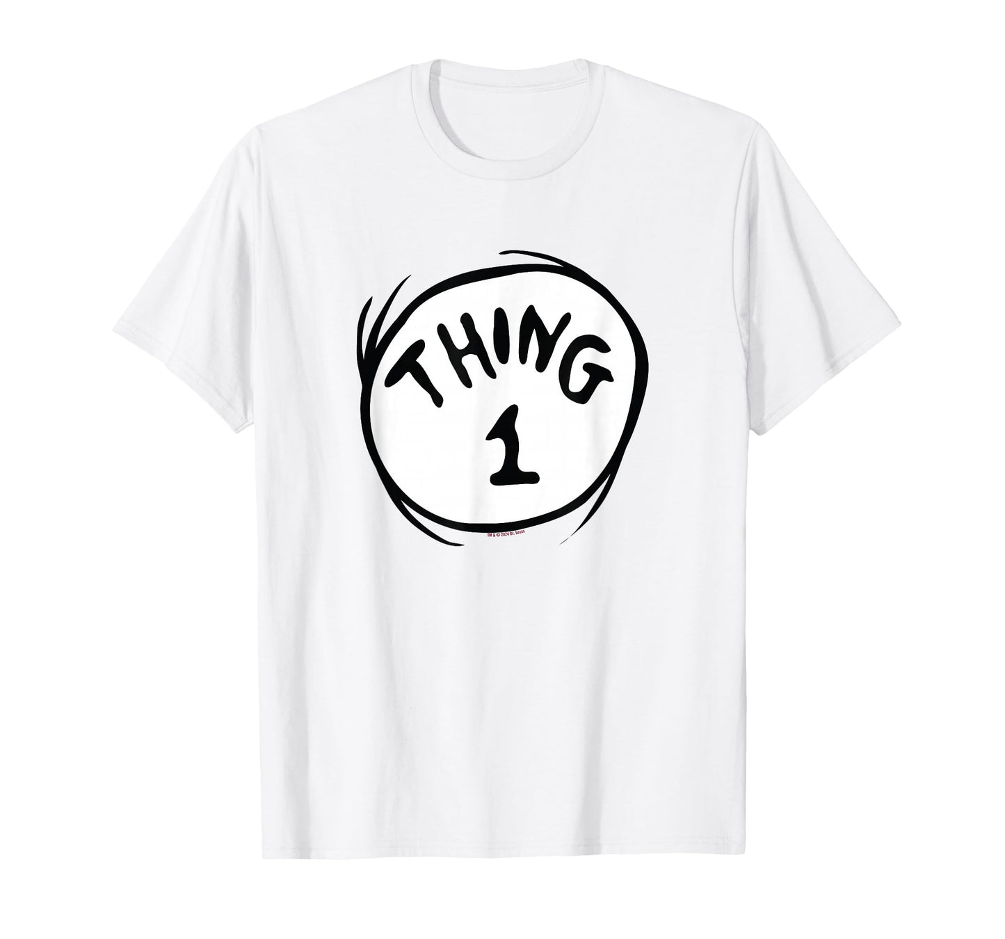 Dr. Seuss Thing 1 Emblem Halloween Costume Special Edition T-Shirt