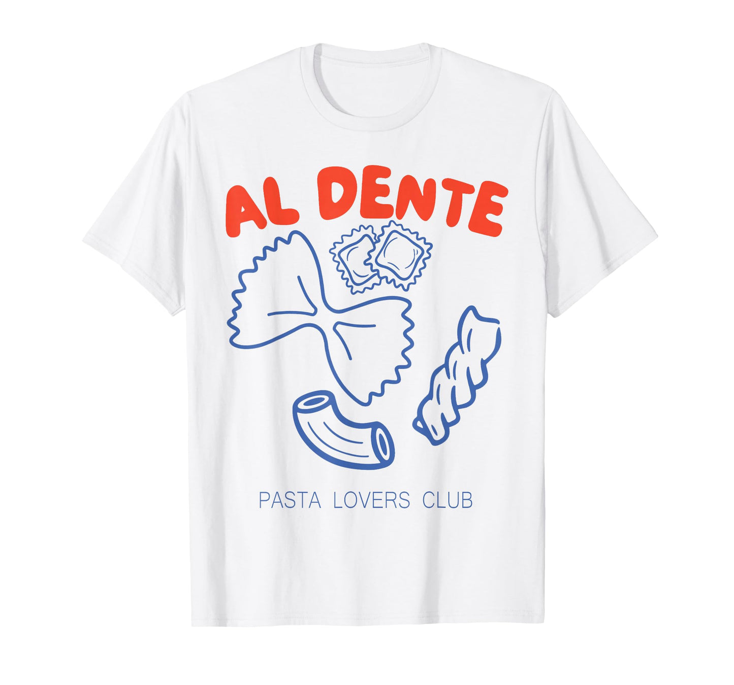 Al Dente Pasta Lover Clubs T-Shirt