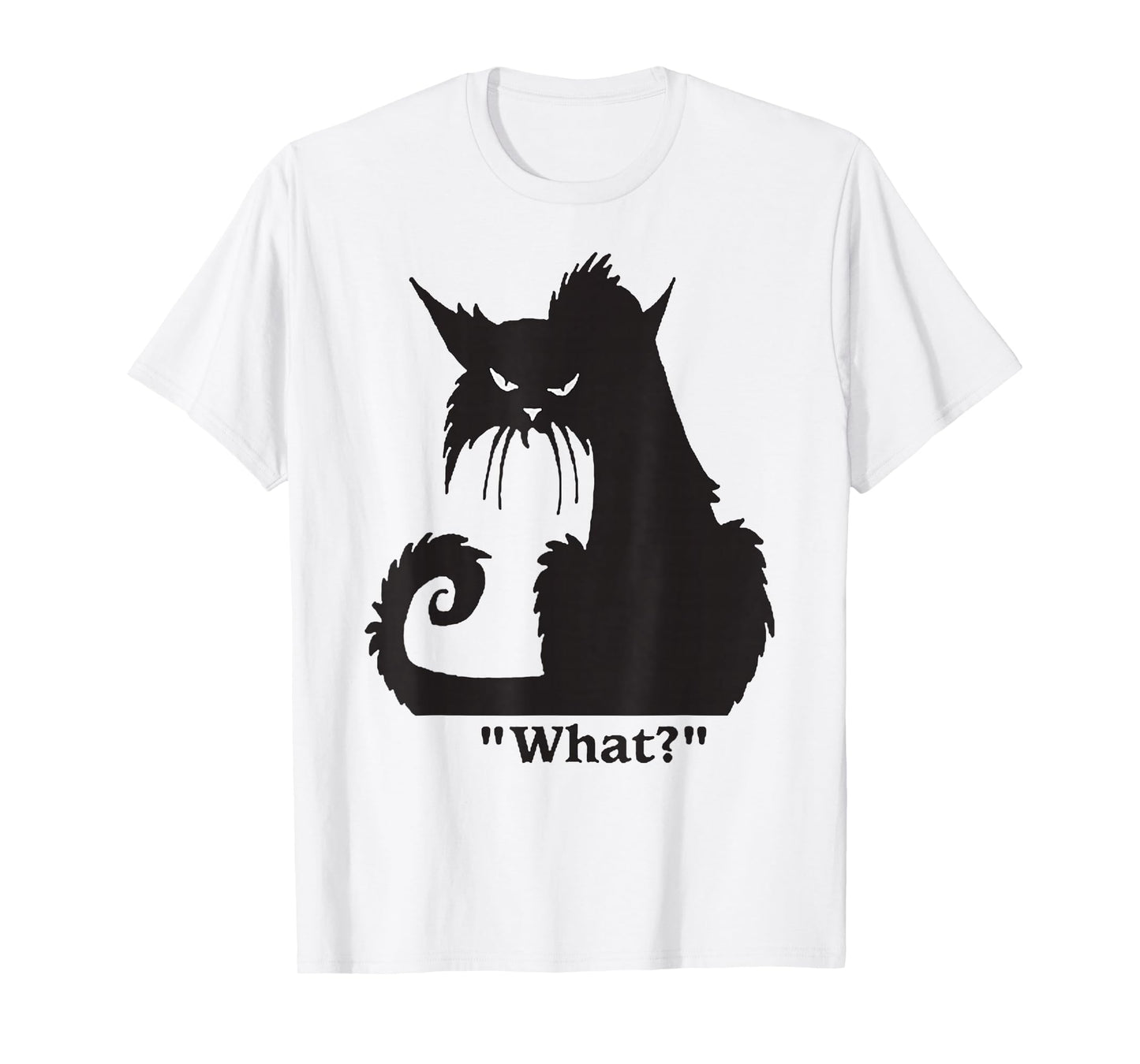 Cat What Funny Shirt T-Shirt