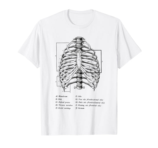 Anatomy Anatomical Med School Student Gifts Medicine Doctor T-Shirt