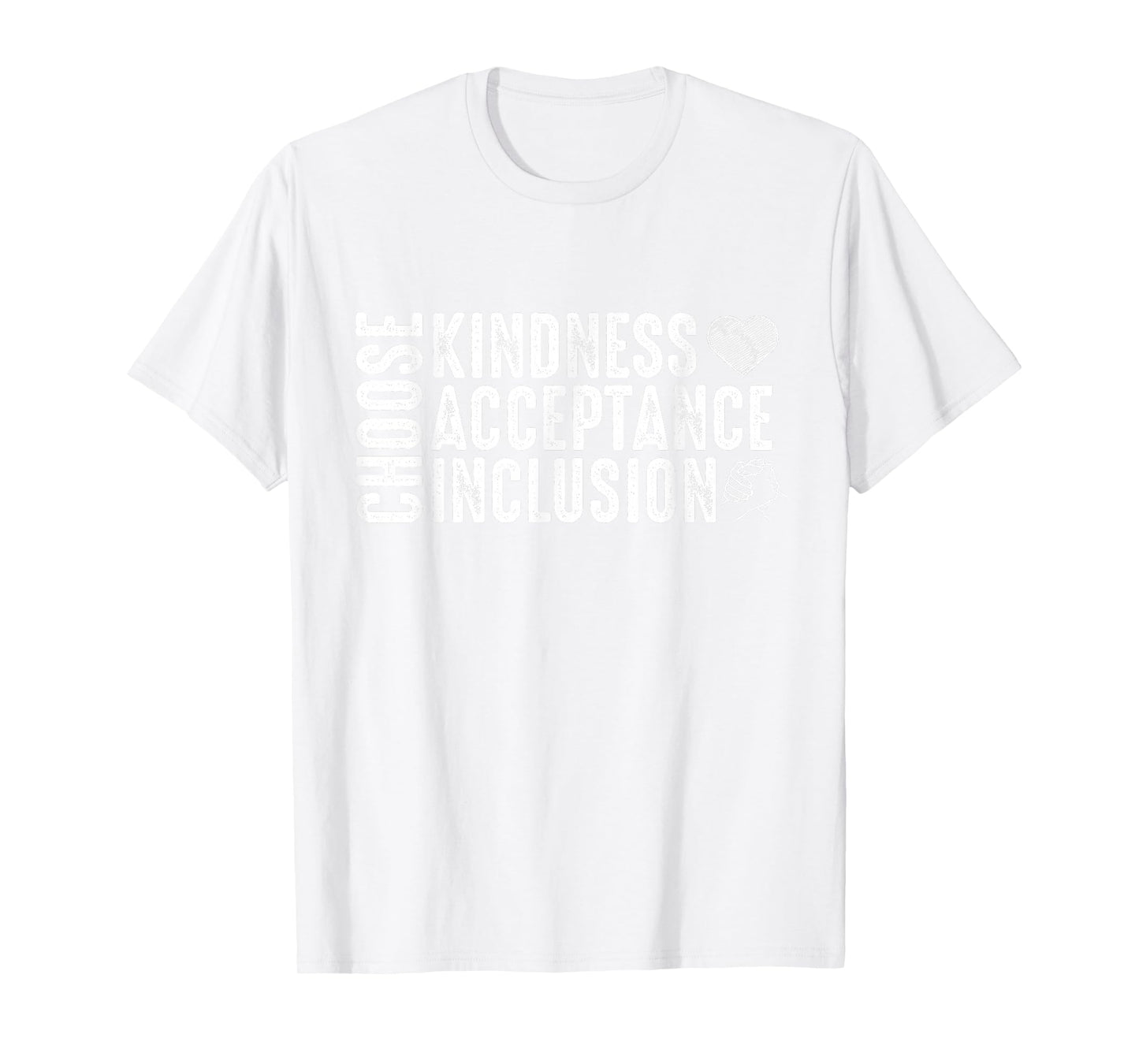 Choose Kindness Acceptation Inclusion Unity Day Orange Kids T-Shirt