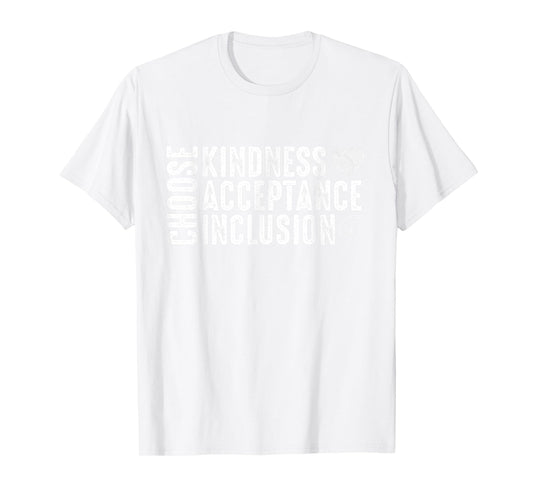 Choose Kindness Acceptation Inclusion Unity Day Orange Kids T-Shirt