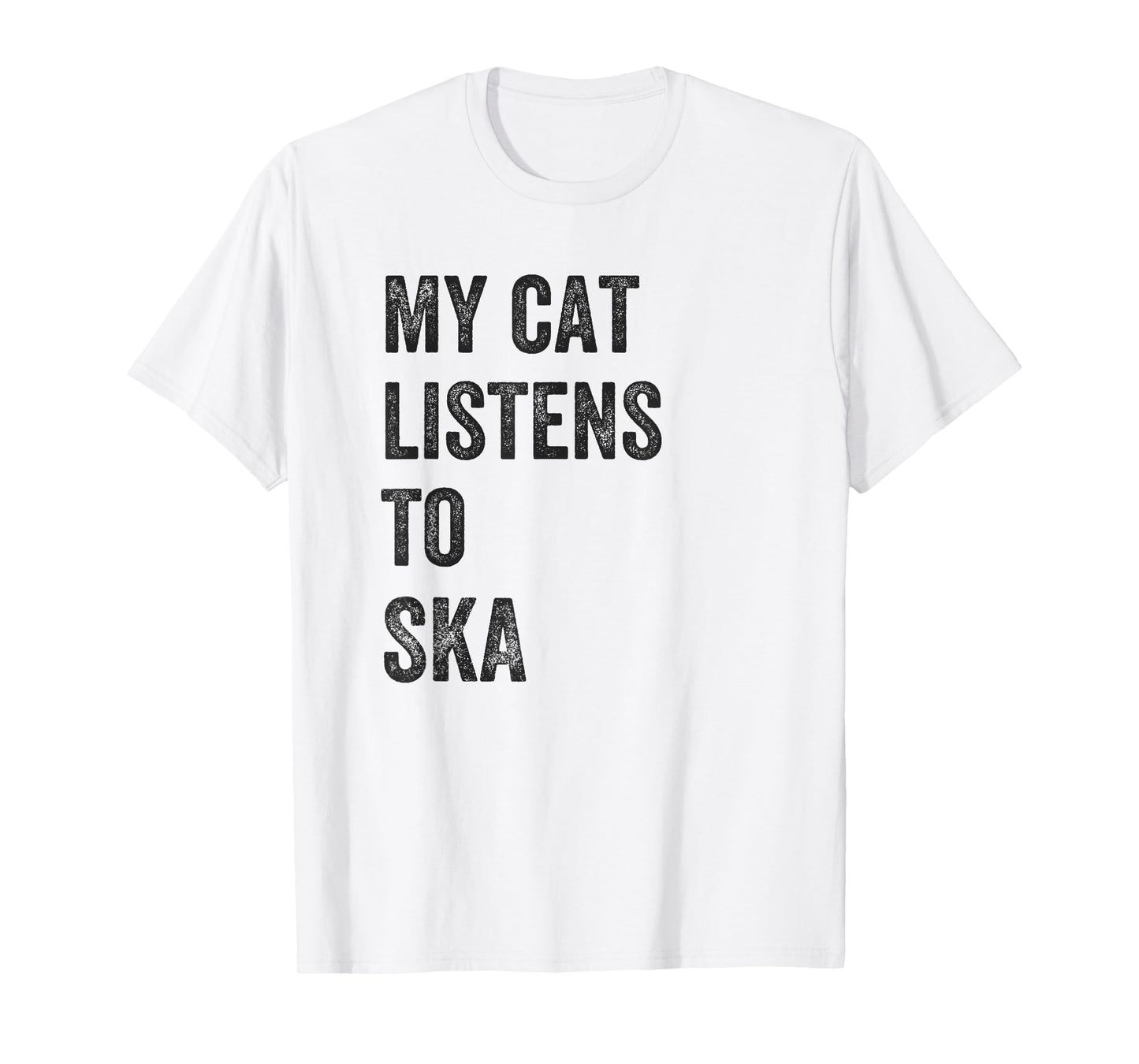 My Cat Listens To Ska Music T-Shirt
