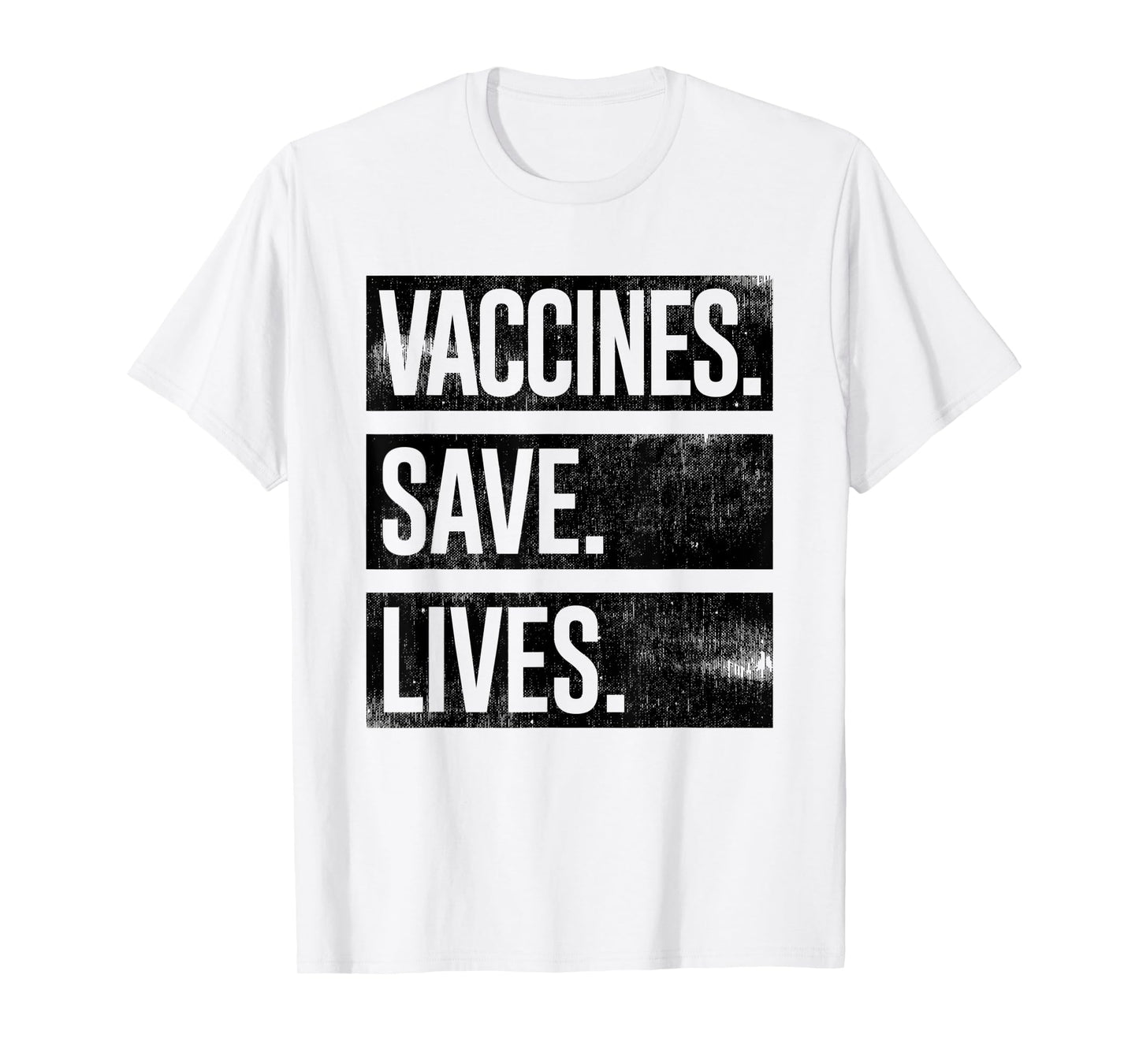 Cool Distressed Pro Vaccine - Vaccines Save Lives T-Shirt
