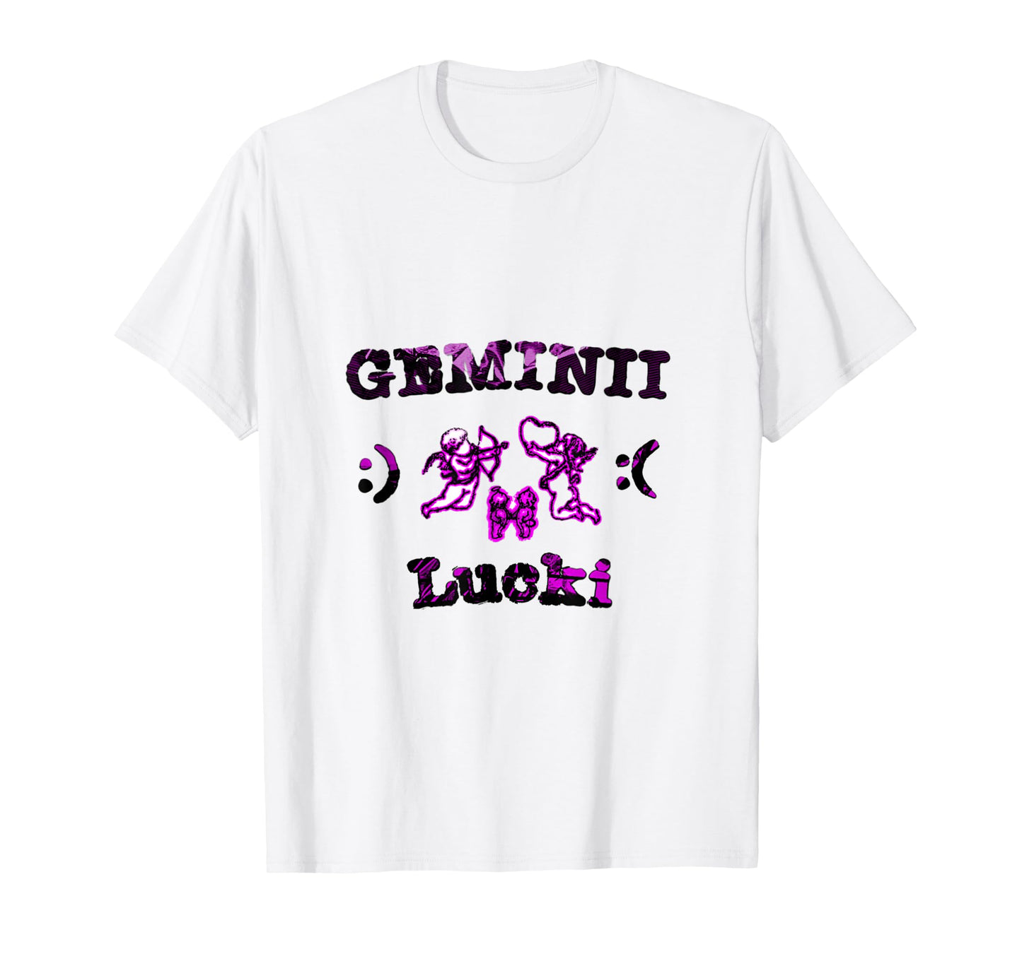 DaRealest Lucki Gemini Tour T-Shirt, Small, White