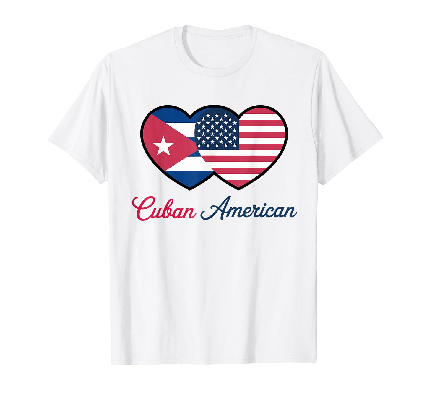 Cuban American Flag Pride Heritage Cuban Roots T-Shirt