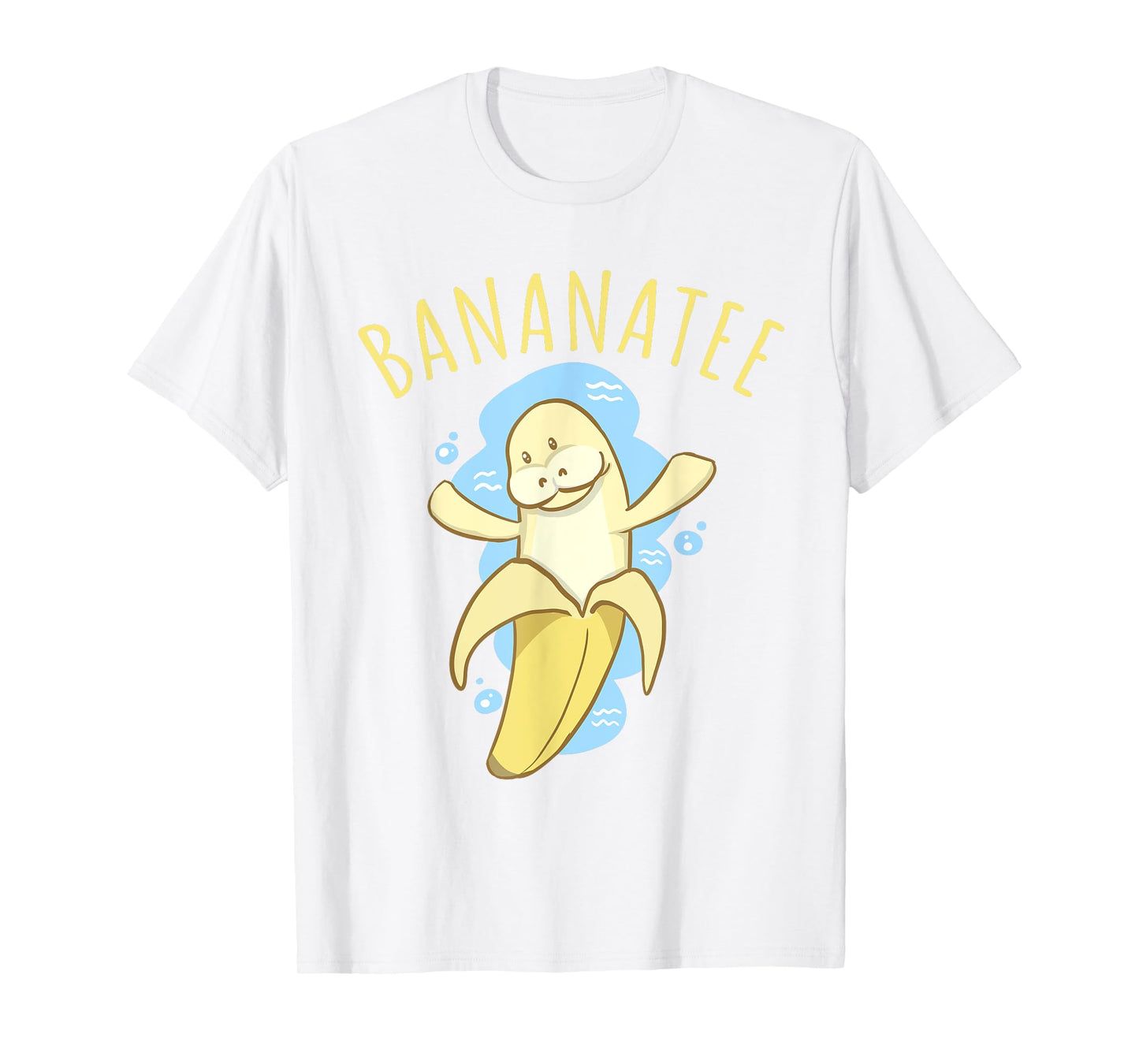 Bananatee Manatee Banana Dugong Pun Funny Fruit T Shirt T-Shirt