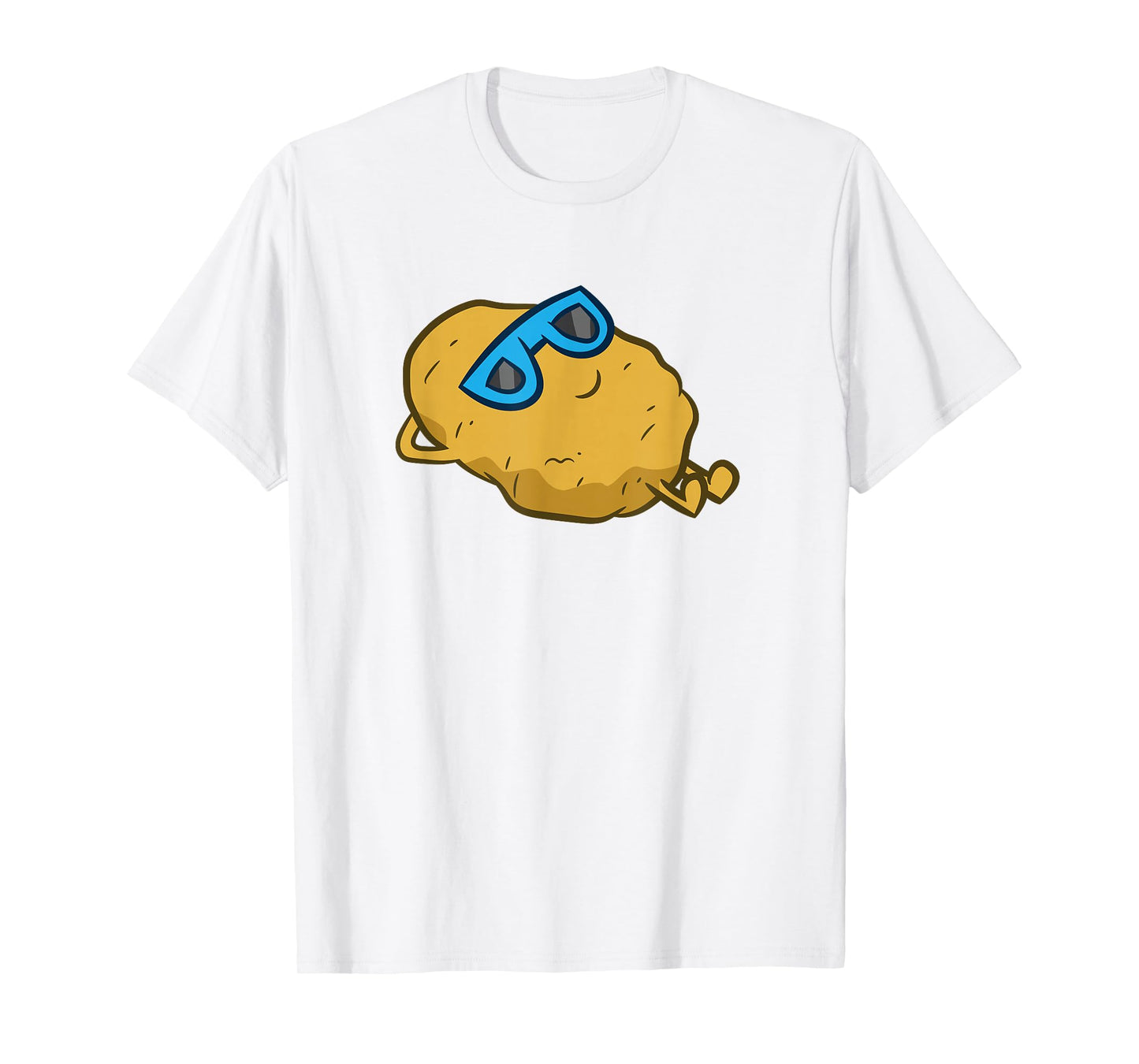 Cute Potato With Sunglasses Relaxing Potato T-Shirt
