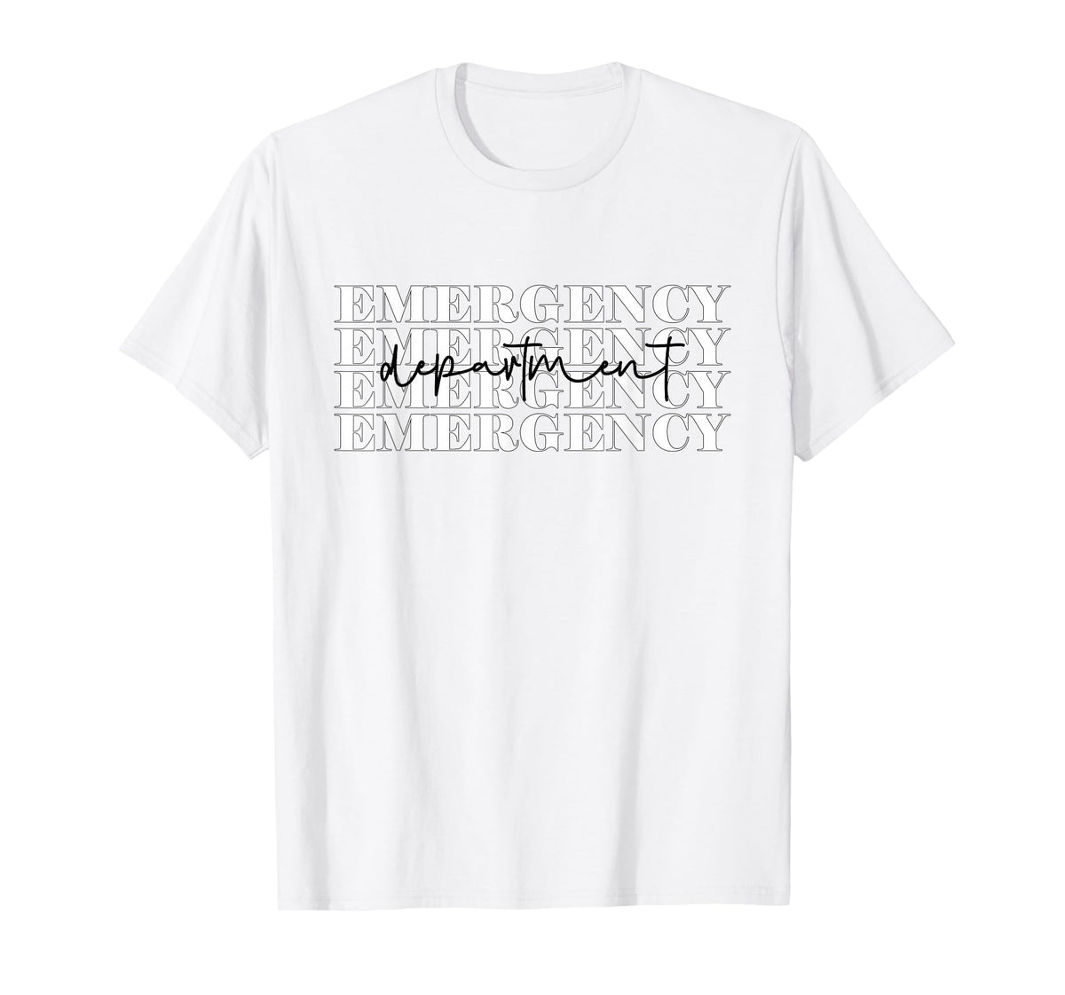 Emergency Department Emergency Room Healthcare Nursing T-Shirt