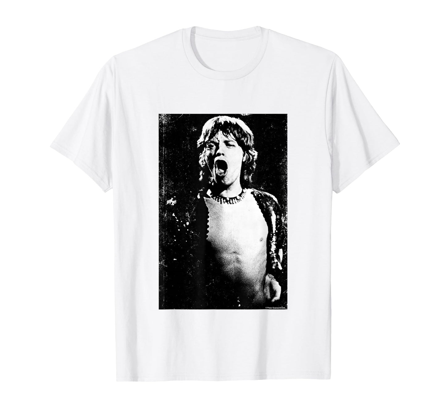Mick Jagger Of The Rolling Stones Live 1971 By Everard Smith T-Shirt