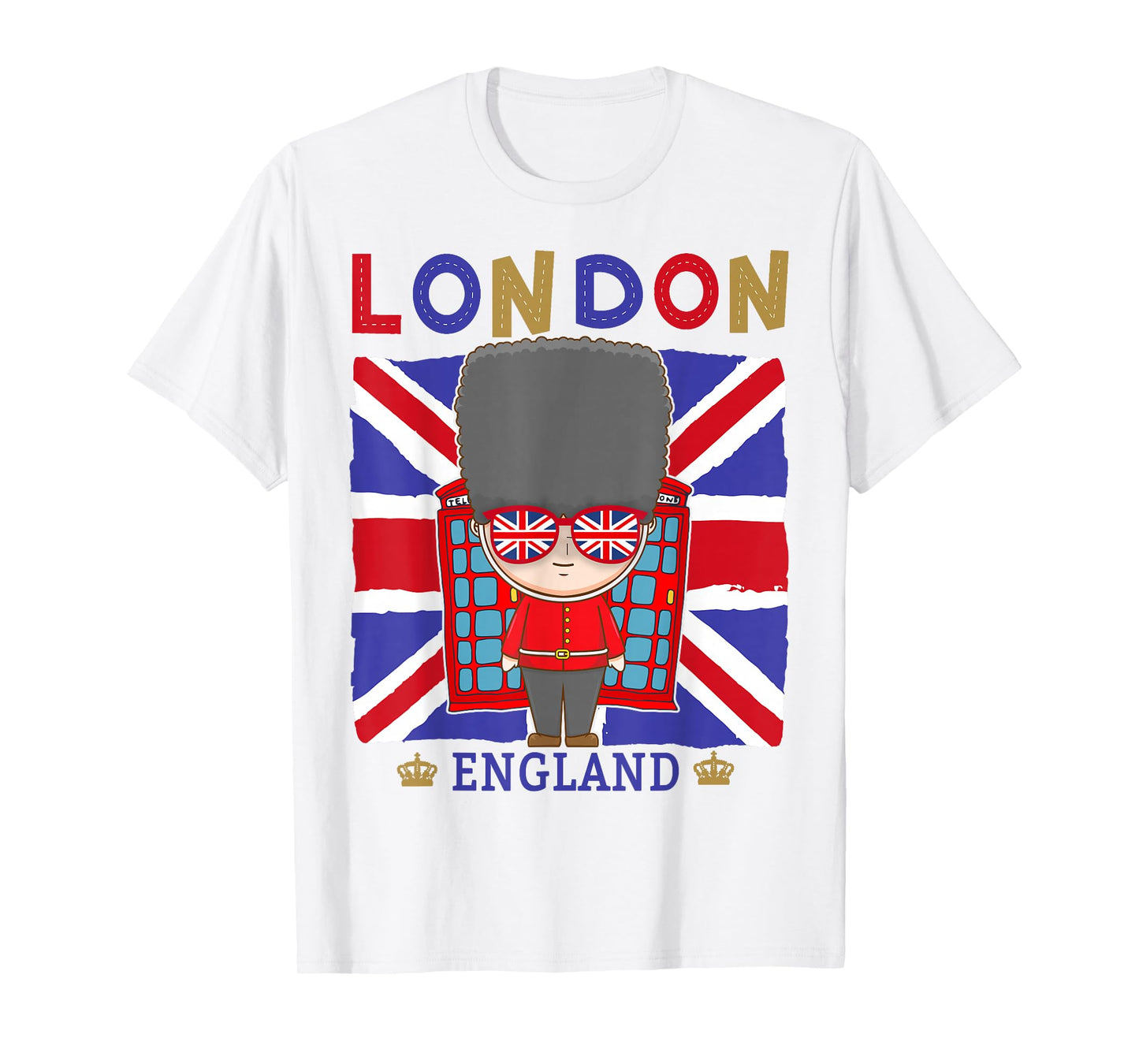London Souvenirs Idea for Kids & English British Memorabilia T-Shirt