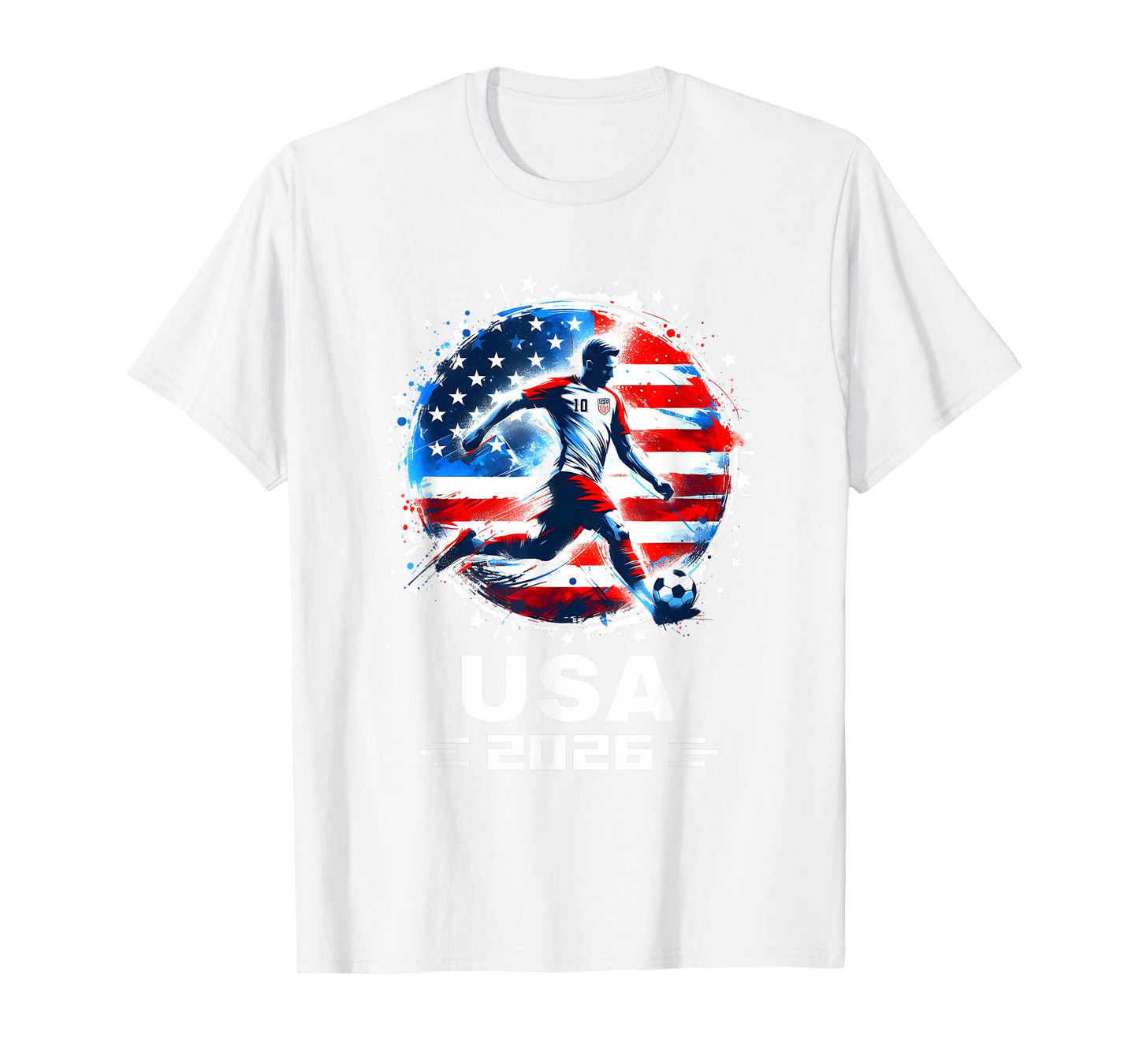 USA Player 2026 Team Boys Kids Men Youth Teen USA 2026 T-Shirt