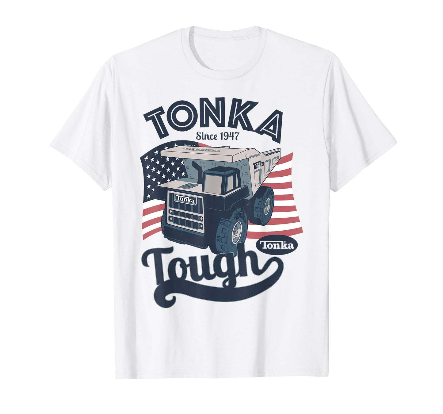 Tonka Tough American Flag Logo T-Shirt