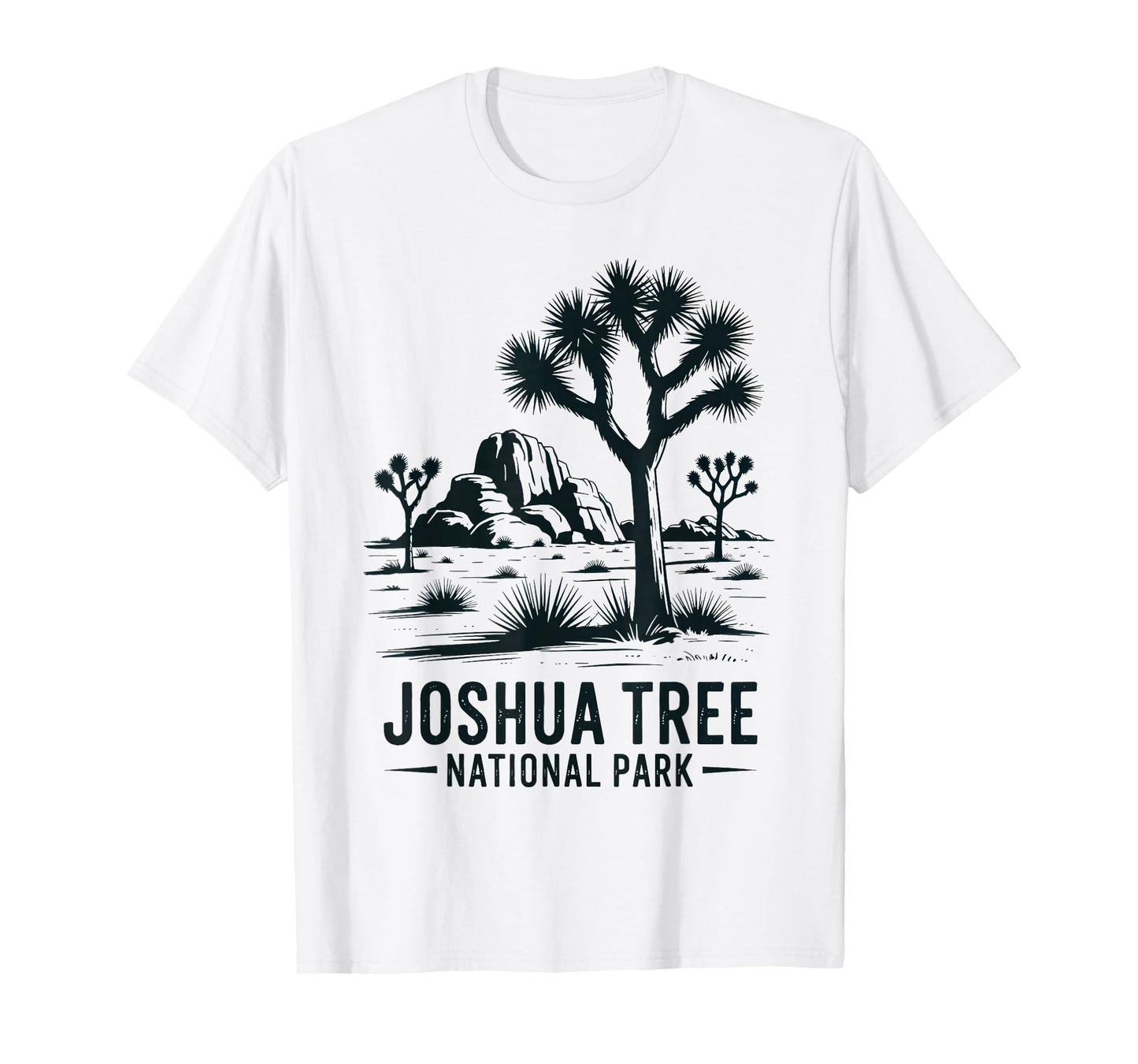 Joshua Tree National Park Retro Hiking US National Park T-Shirt