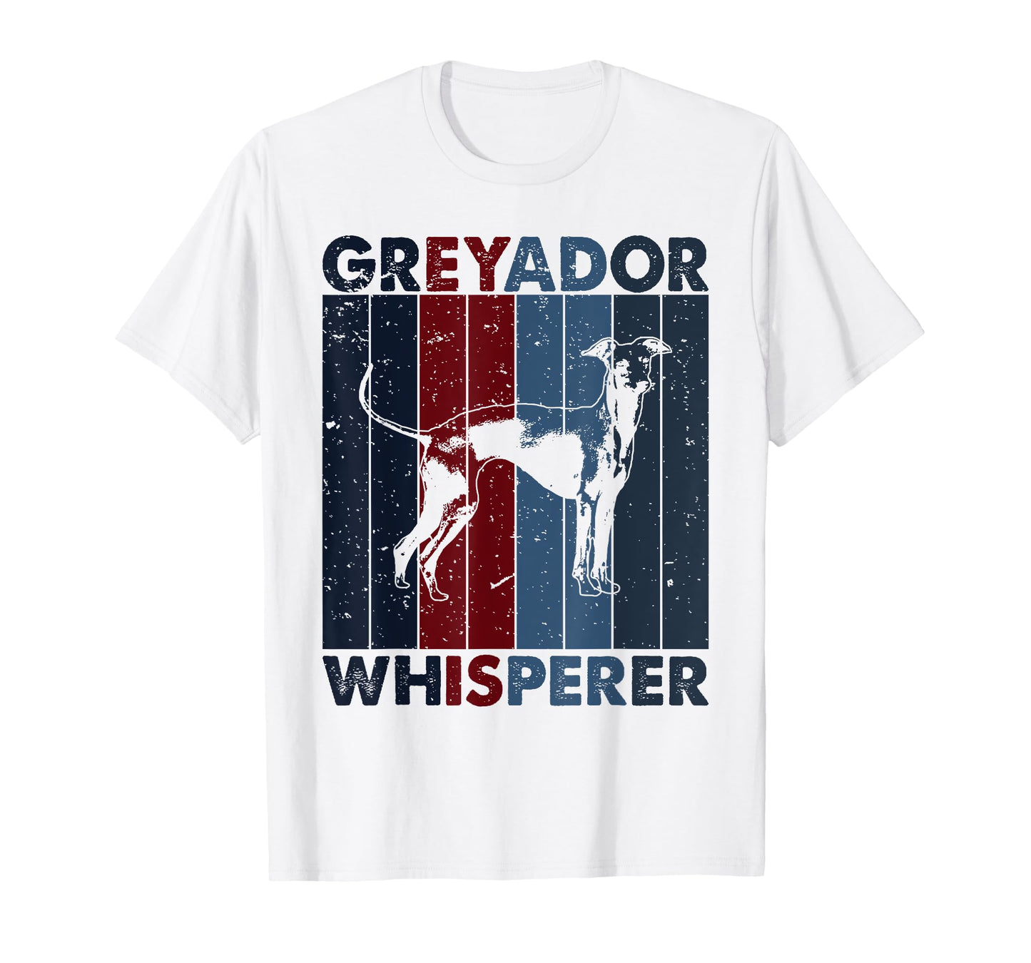 Dog Dad Mom Whisperer - Vintage Greyador T-Shirt