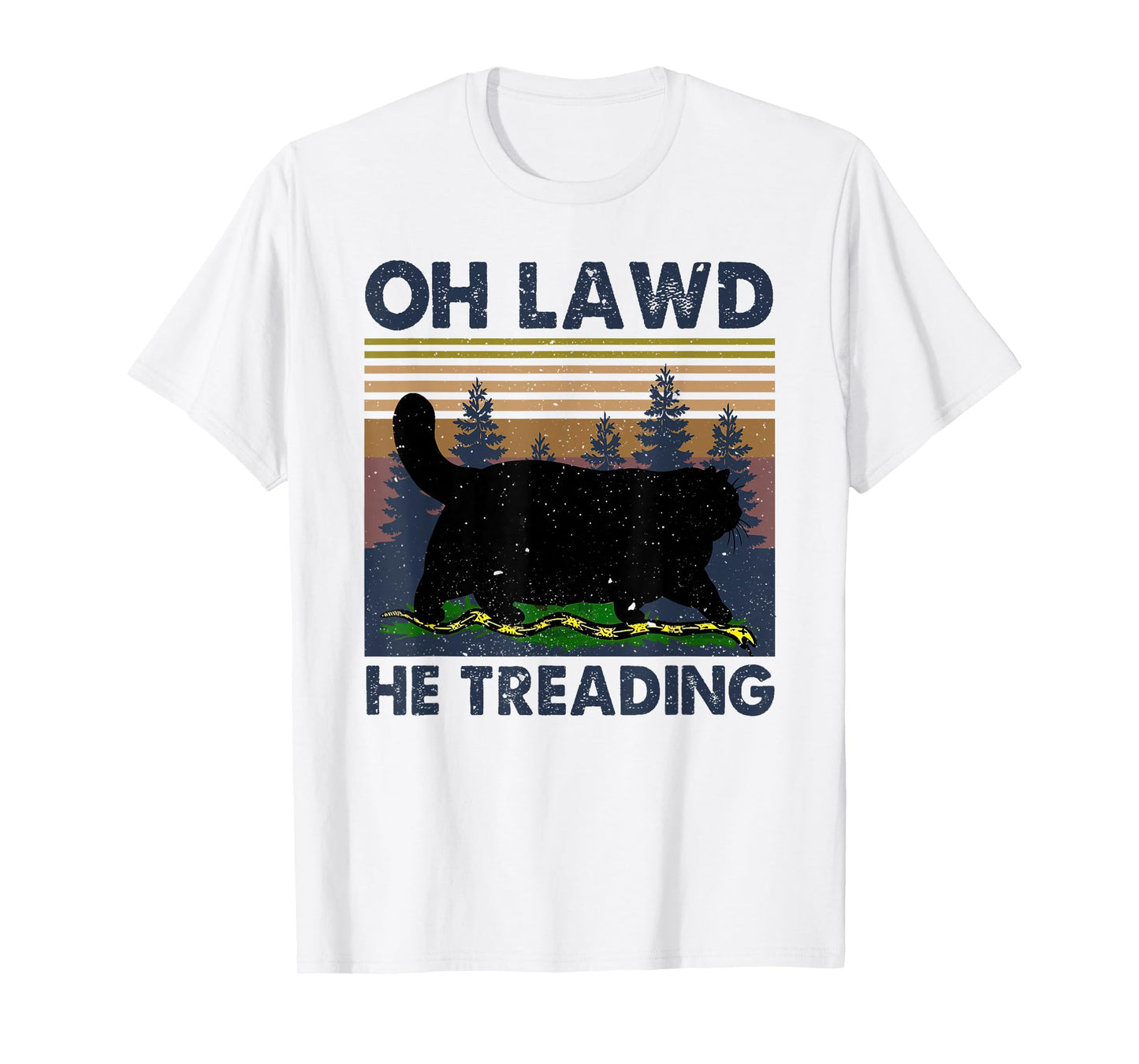 Oh Lawd He Treading T-Shirt
