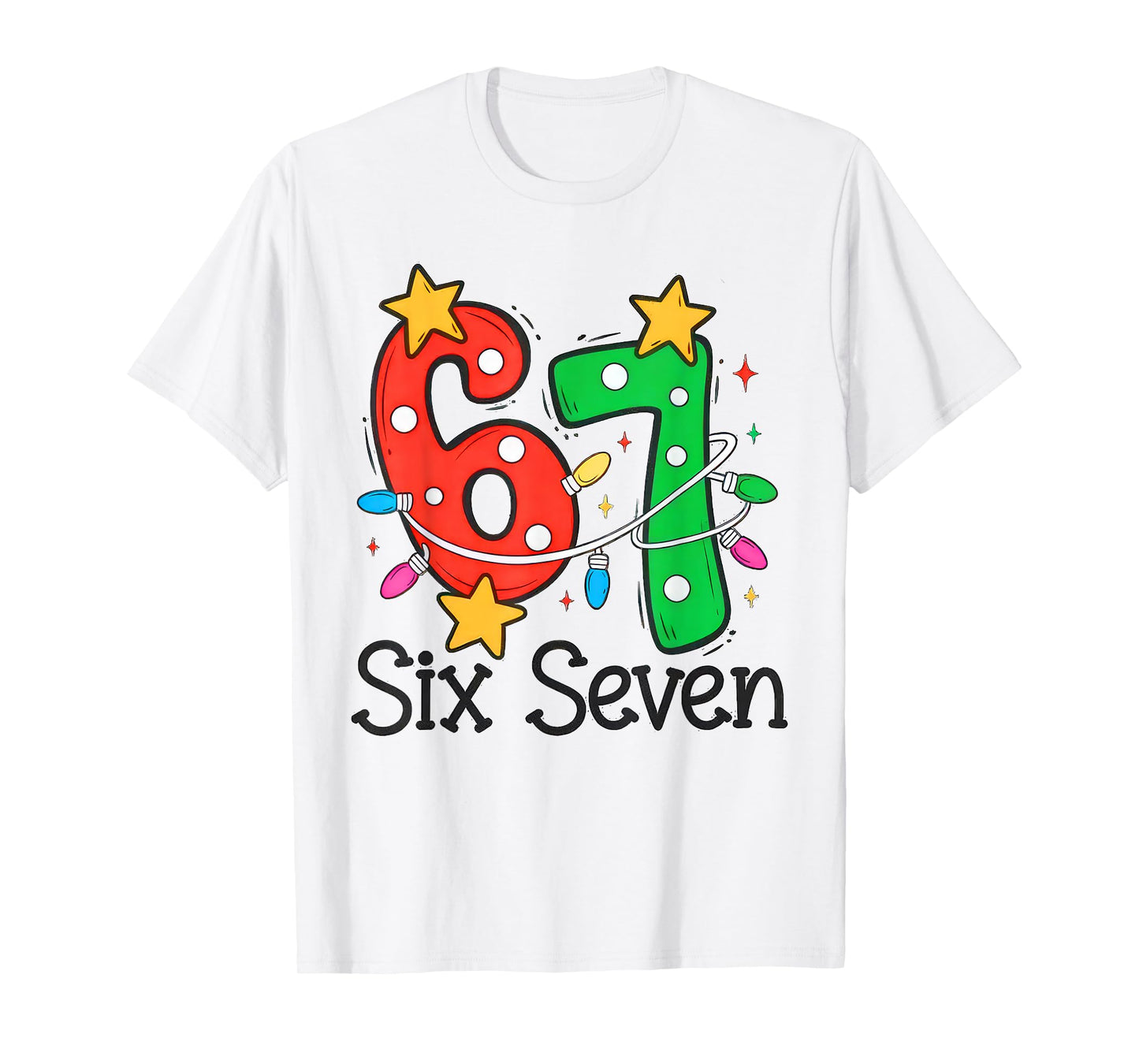 67 Meme Six Seven for Kids Women Men Boys Girls Christmas T-Shirt