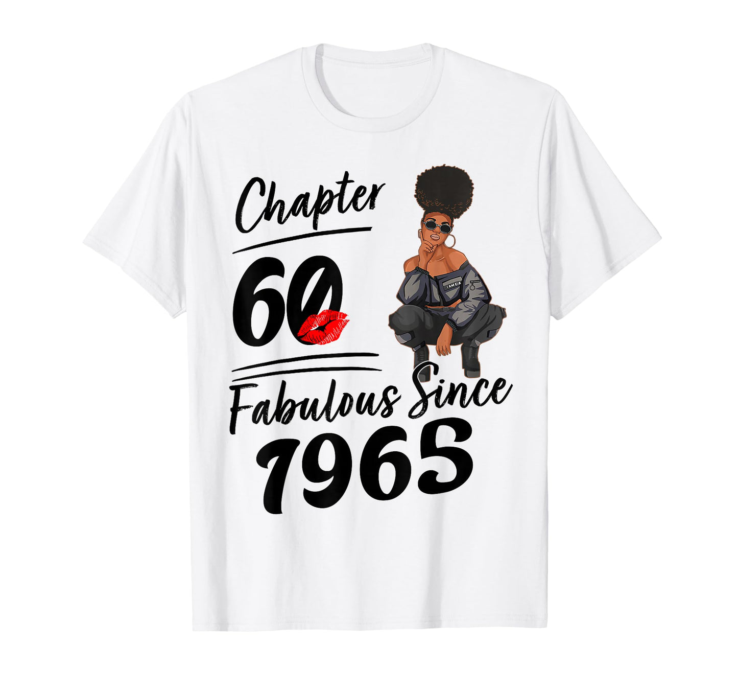 Chapter 60 Fabulous Since 1965 60th Birthday Party for Girls T-Shirt