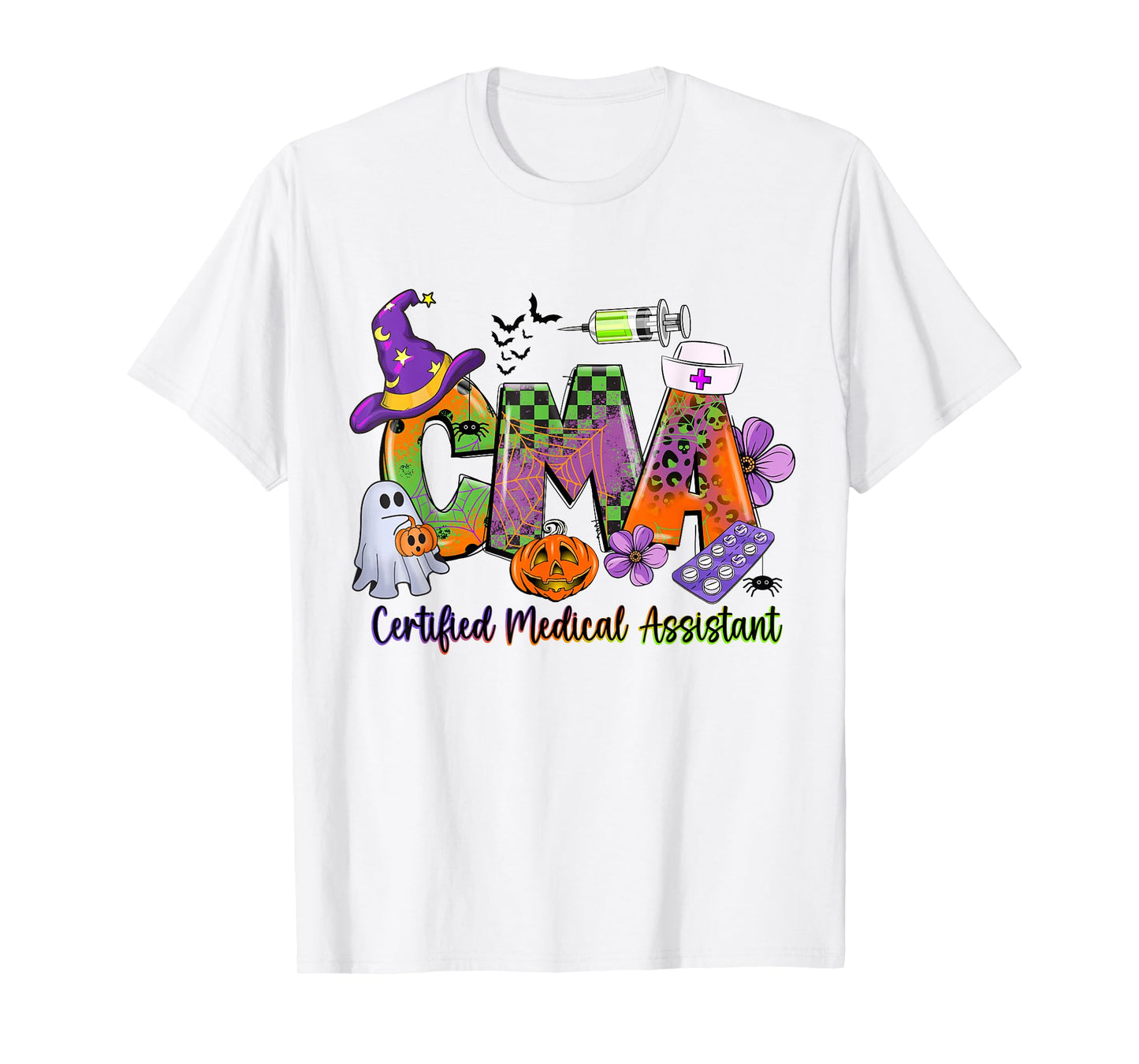 CMA Certification Medical Assistant Halloween Costumes T-Shirt