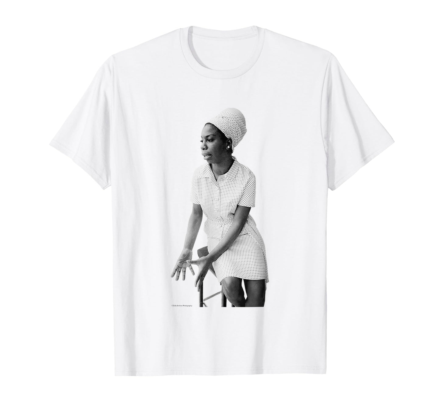 Nina Simone Jazz Gospel Singer Duffy Archive Photography T-Shirt