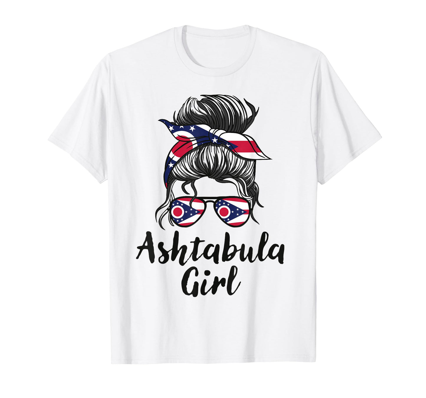 Ashtabula Ohio Women Girl T-Shirt