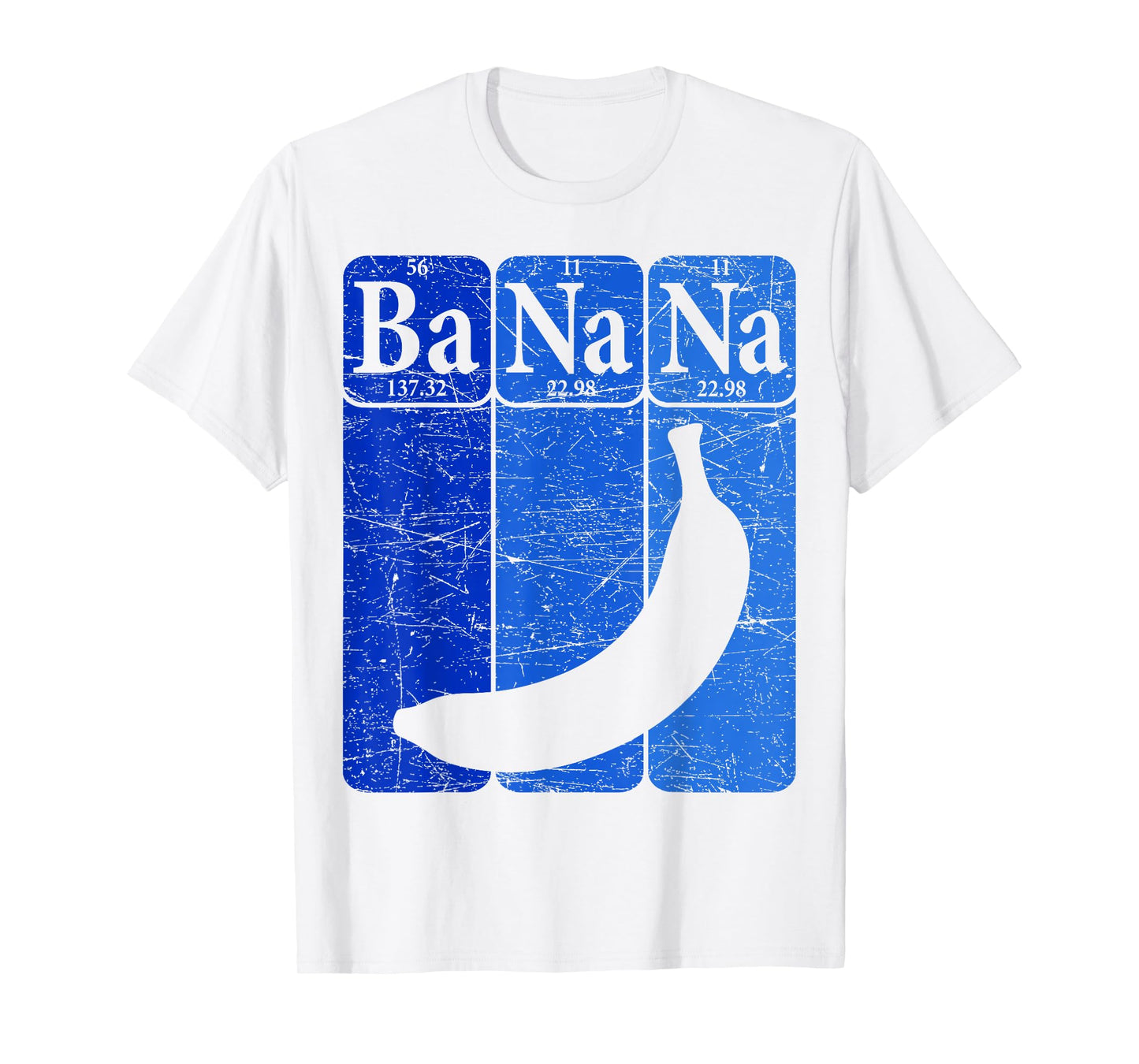 Banana Periodic Table Elements Banana Lover Fruit Nerd T-Shirt