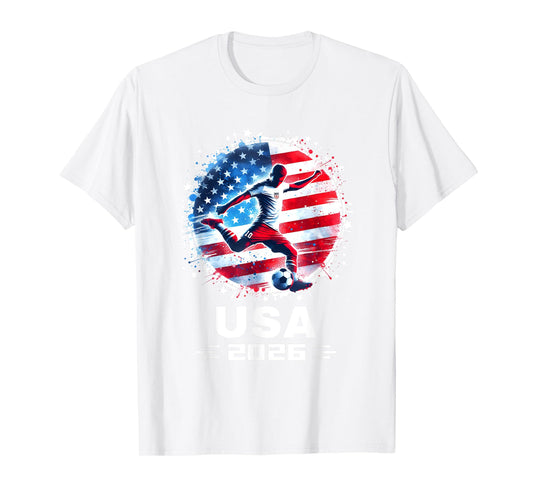 USA 2026 United States Sport USA Team 2026 Ball 2026 USA T-Shirt