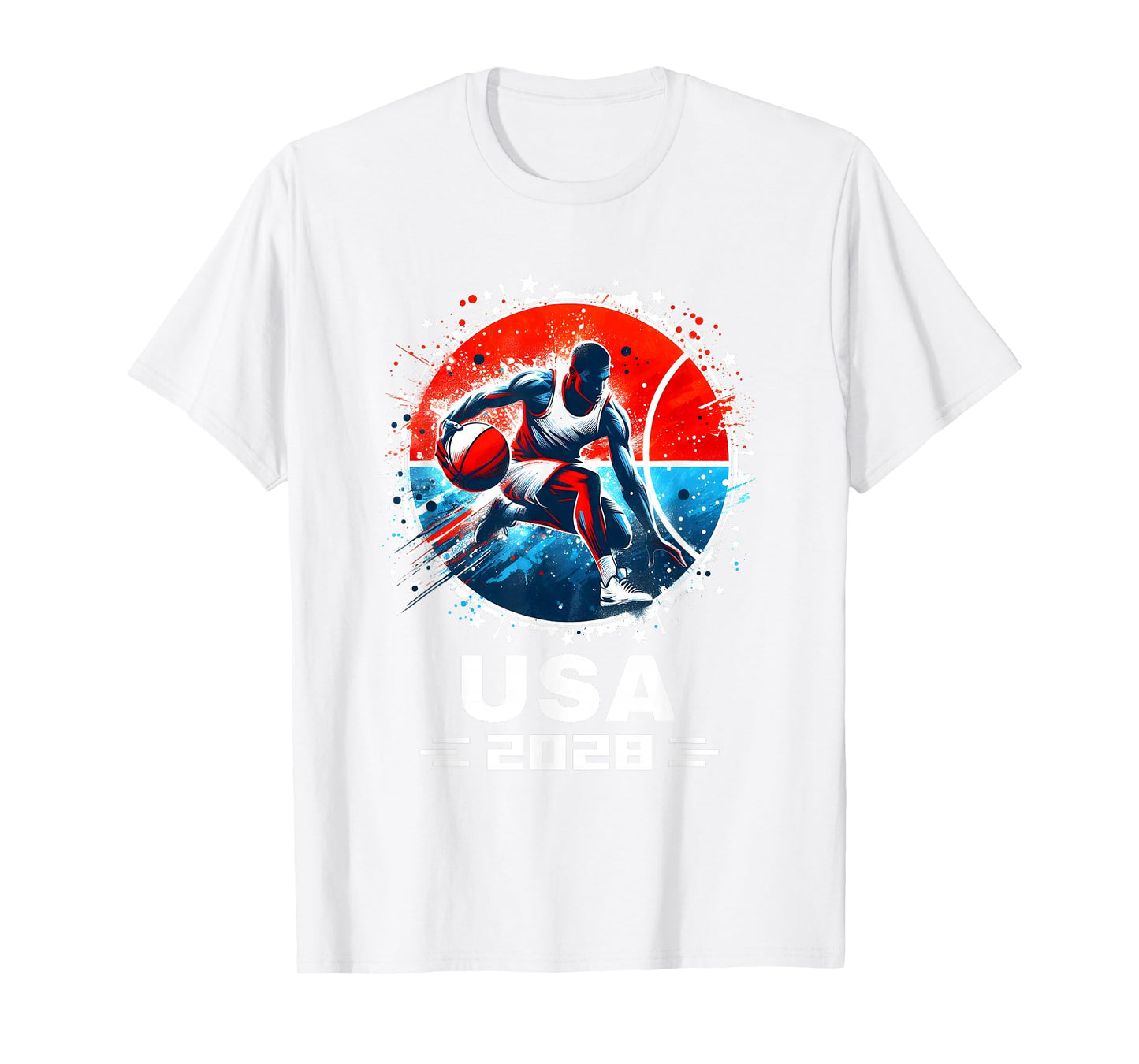 USA Team 2028 Basketball Shirt 2028 Basketball Apparel 2028 T-Shirt