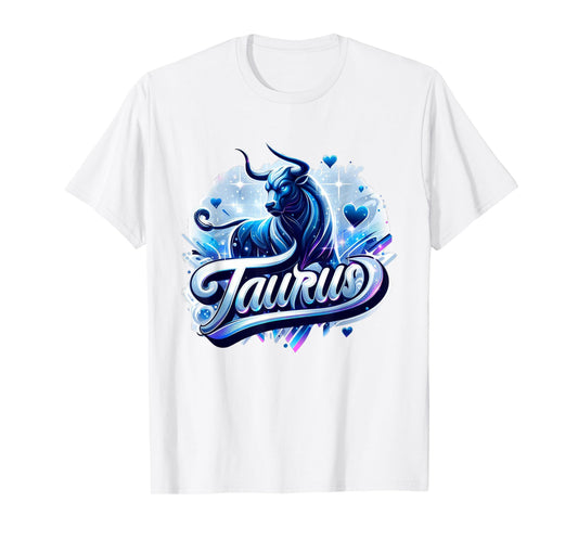 Taurus Zodiac Symbol Horoscope Astrology Birthday T-Shirt