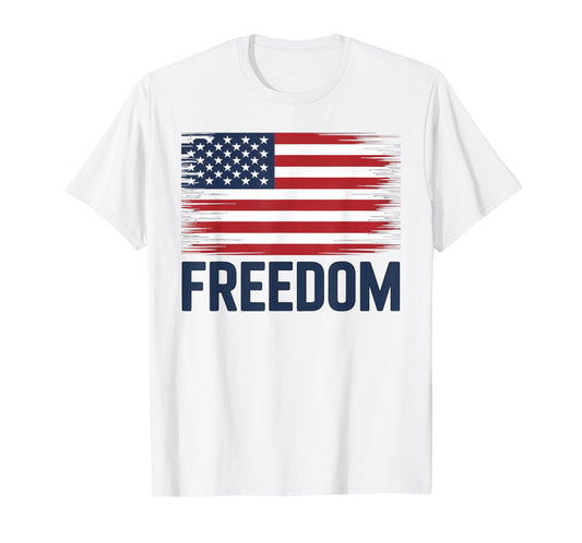 Patriotic Freedom Men Women T-Shirt