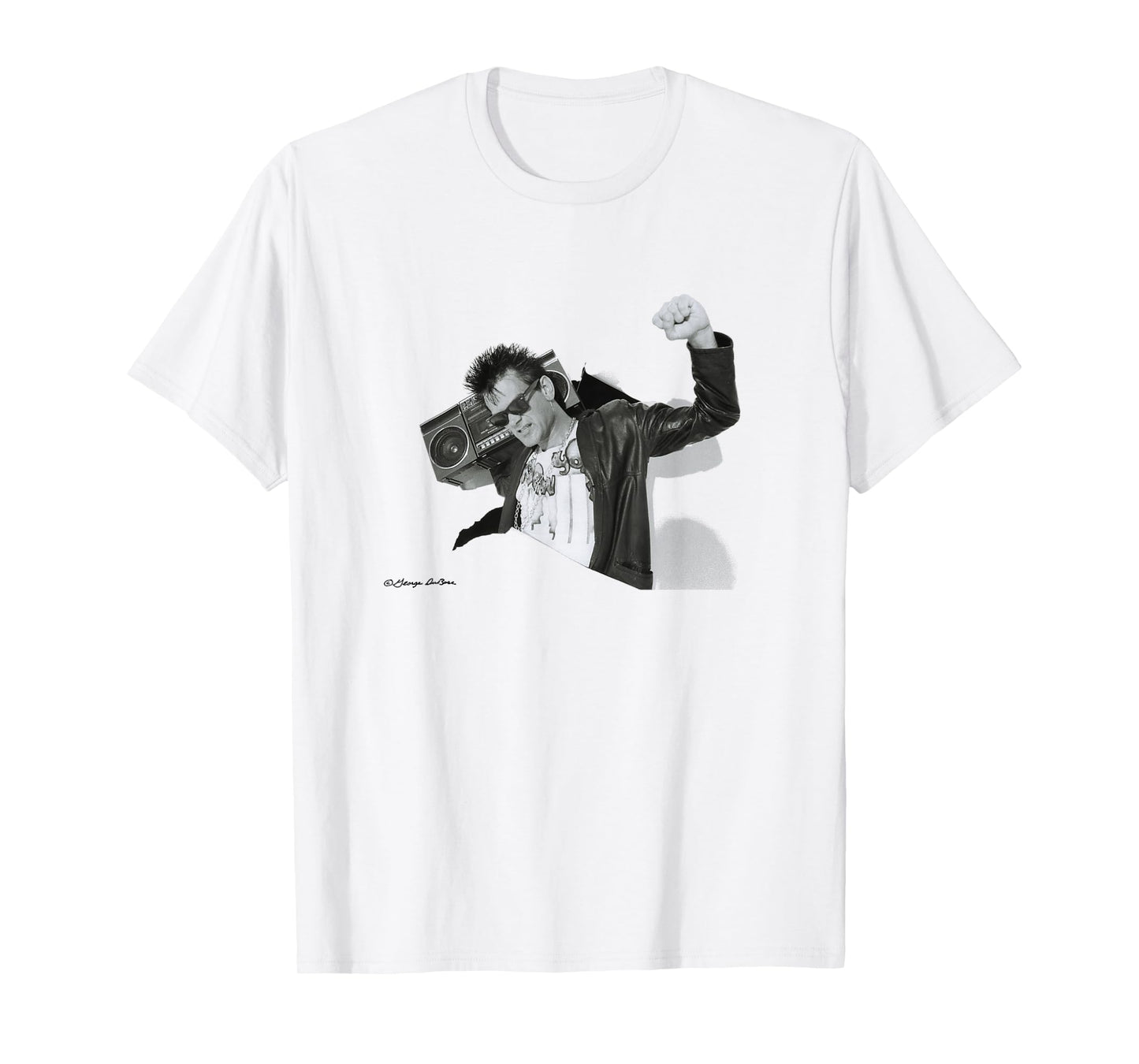 Dee Dee King Bassist Of The Ramones By George DuBose T-Shirt