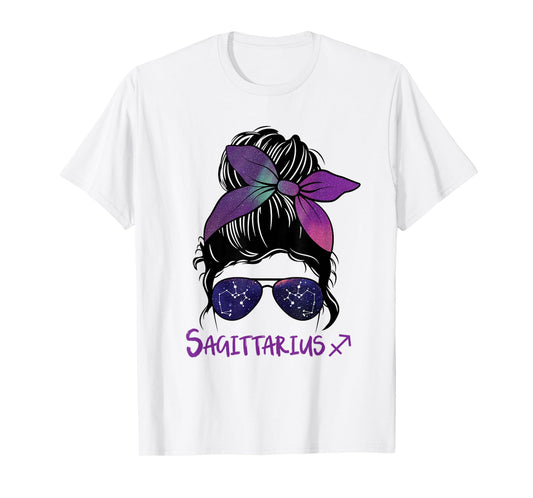 Sagittarius Girl Birthday Sagittarius woman Zodiac T-Shirt