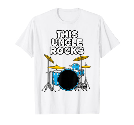 Father's Day Drummers, Uncle Drummer T-Shirt