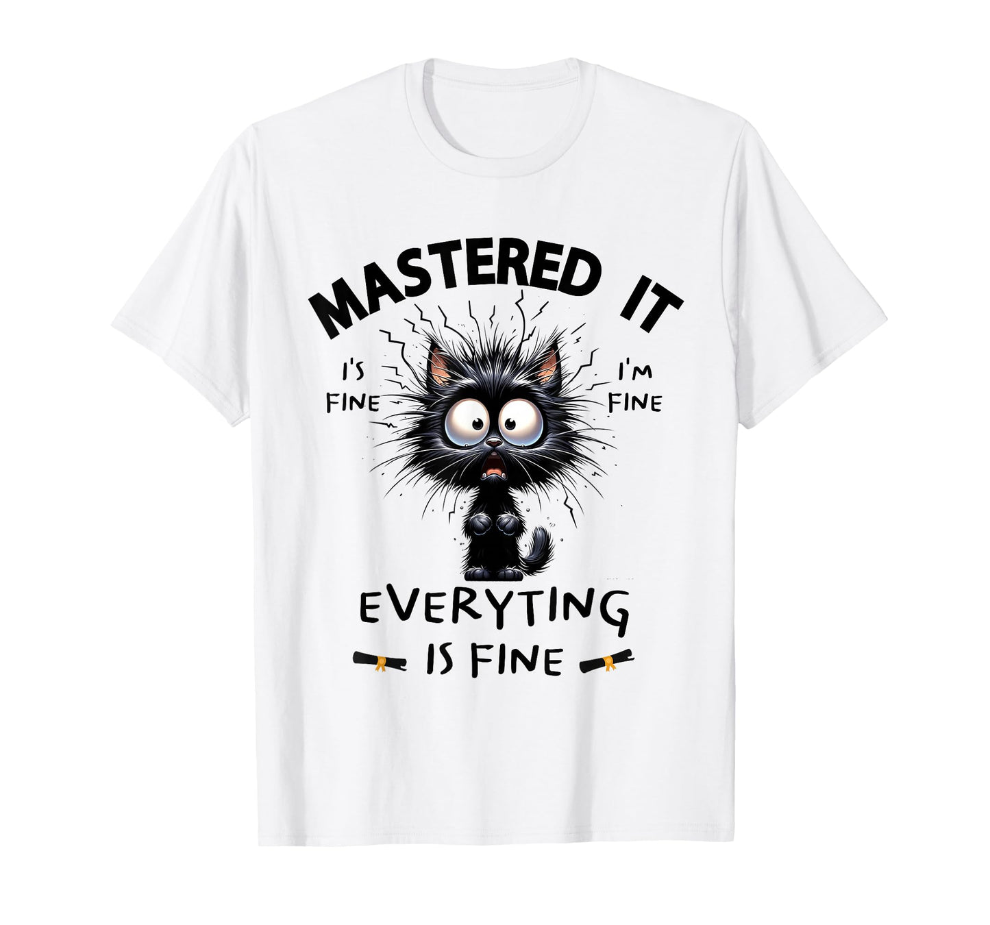 Masters Mastered It Funny Graduate Master Degree Graduation T-Shirt