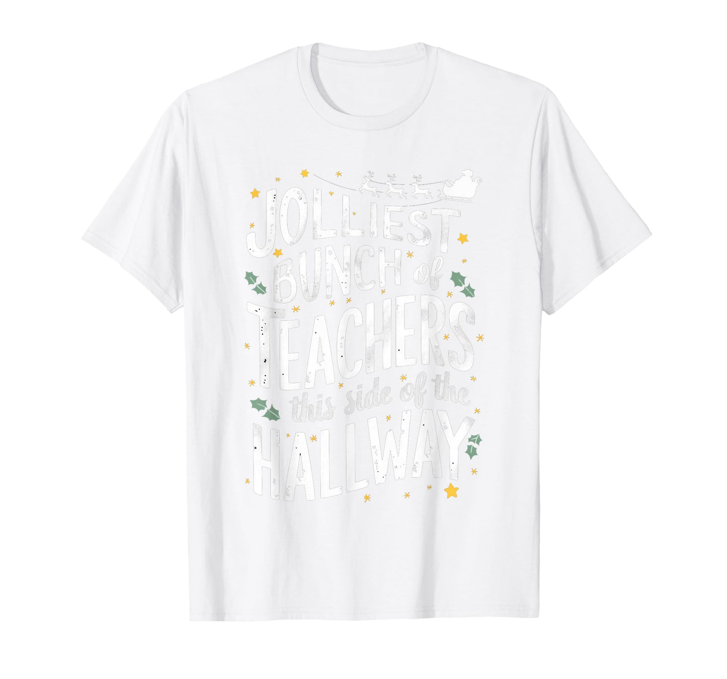 Christmas Ugly Sweater for Teachers T-Shirt