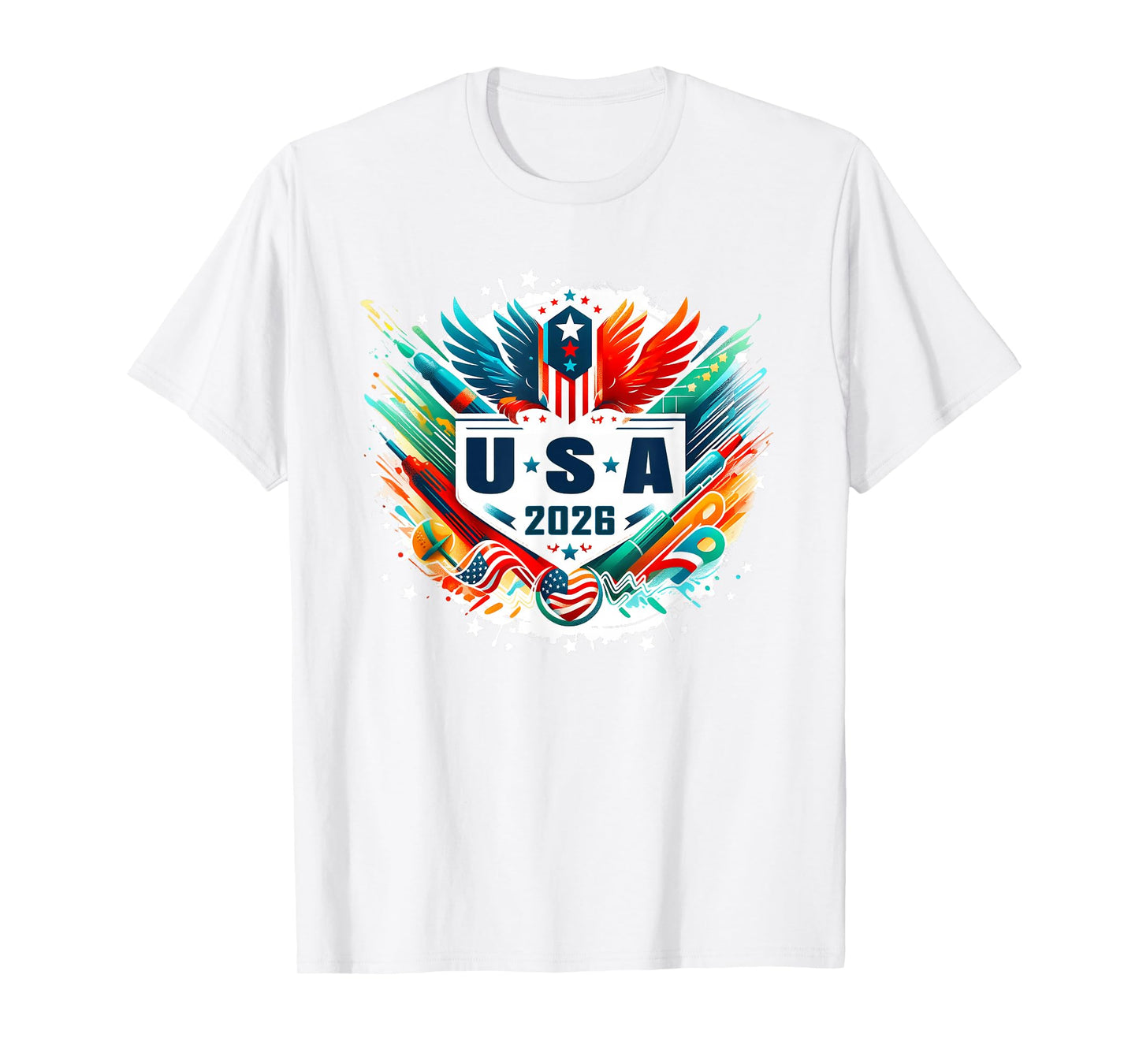 USA 2026 Go United States Sport USA Team 2026 USA T-Shirt