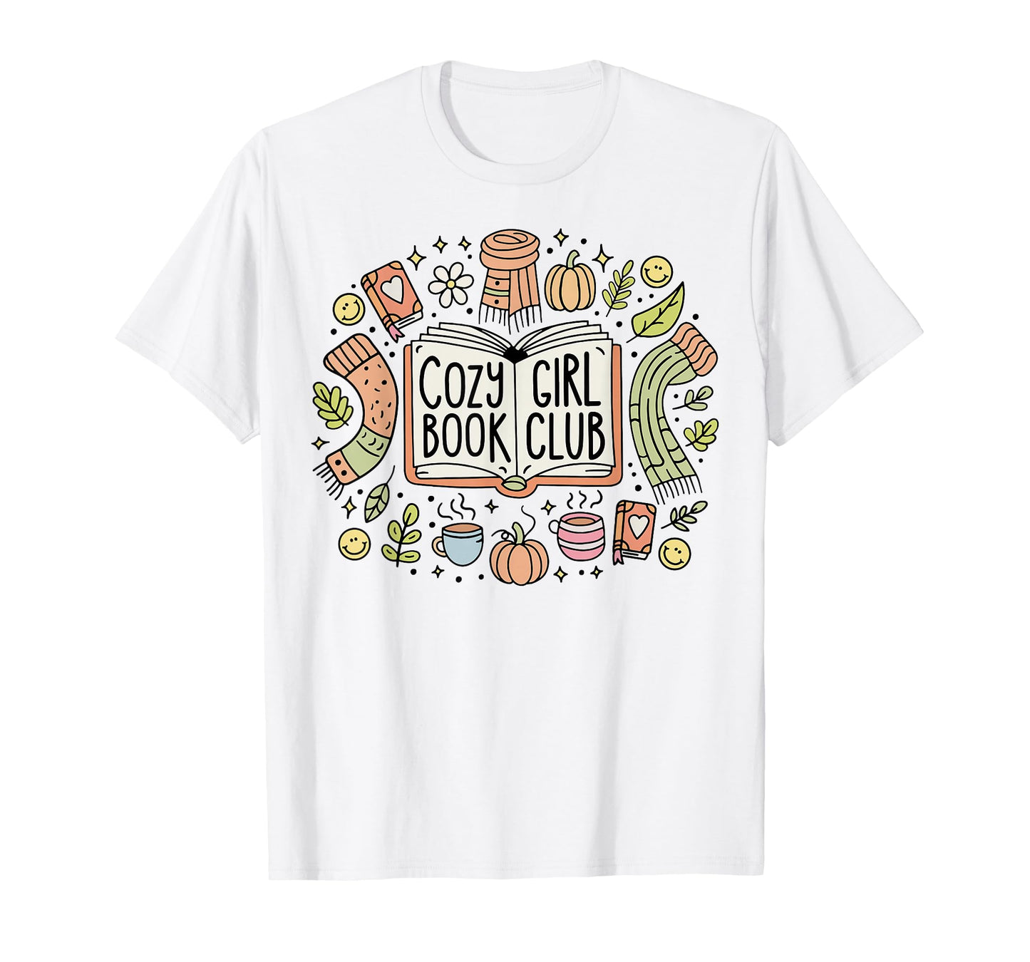 Cozy Girl Book Club T-Shirt