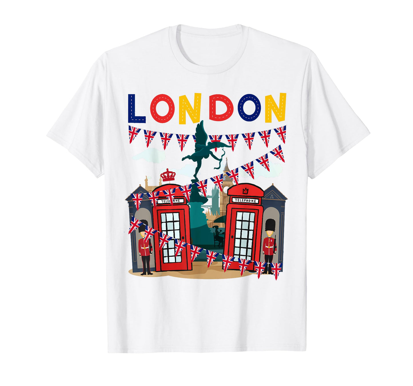 London Souvenirs Idea For Kids & British Memorabilia London T-Shirt