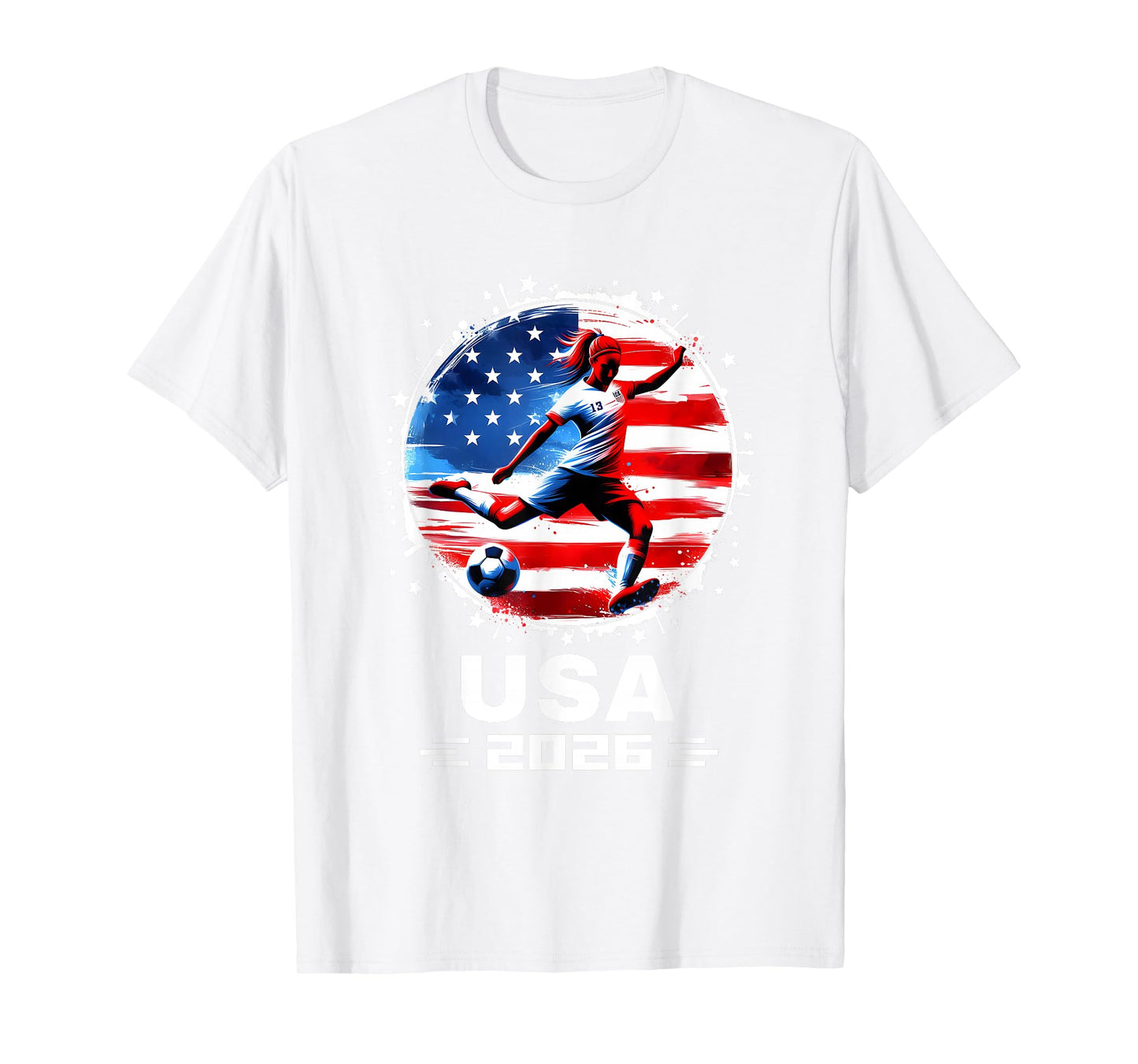 USA Player 2026 Team Boys Kids Men Youth Teen USA 2026 T-Shirt