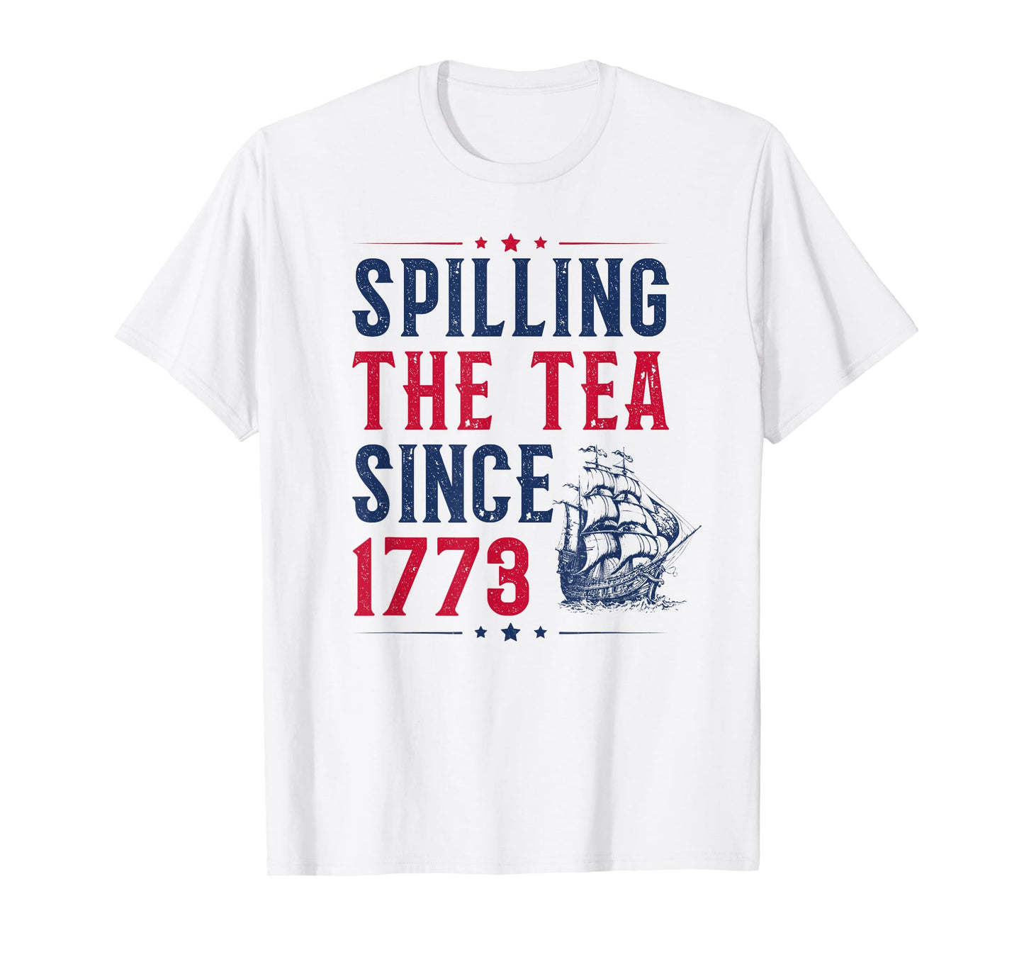 Vintage Spilling The Tea Since 1773 T-Shirt