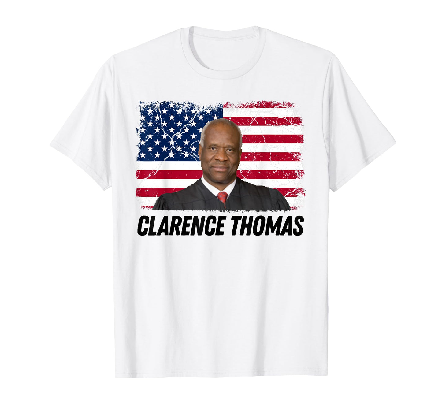 Clarence Thomas American Flag T-Shirt