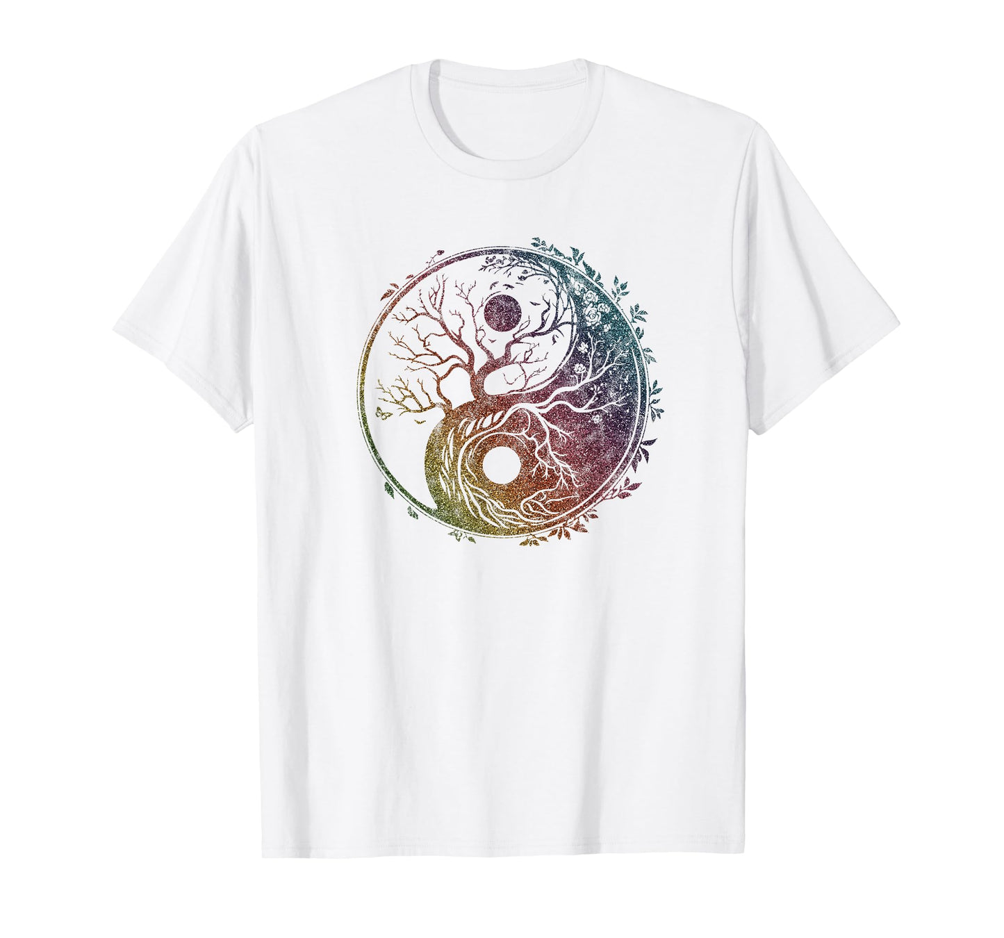 Yin Yang symbol, tree of life, Tai chi, Qigong, yoga, Taoism T-Shirt
