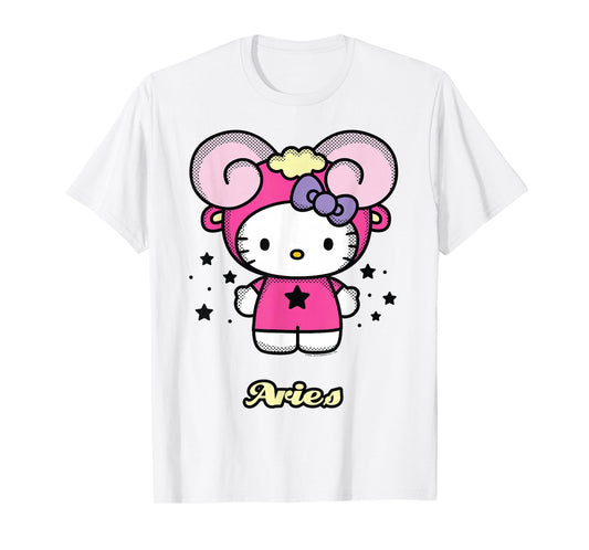 Hello Kitty Zodiac Aries Tee Shirt T-Shirt