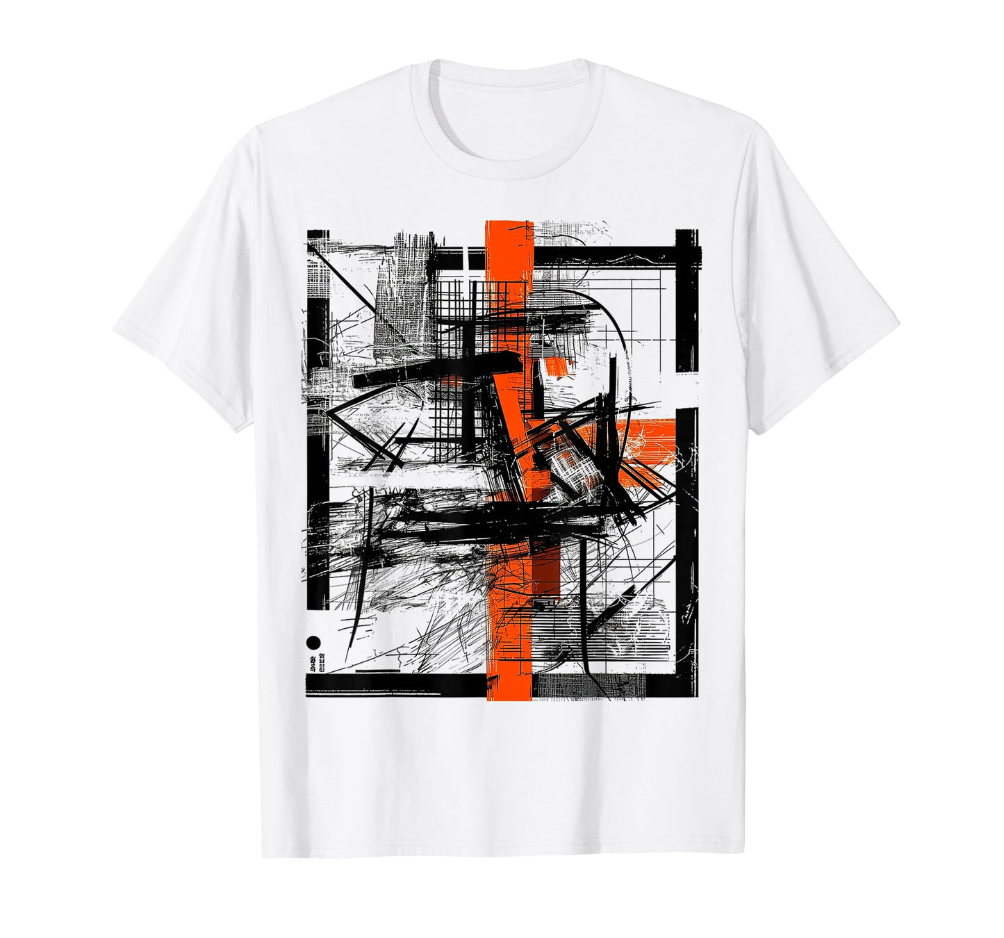 Art Drawing Abstract Geometric Graphic Art T-Shirt