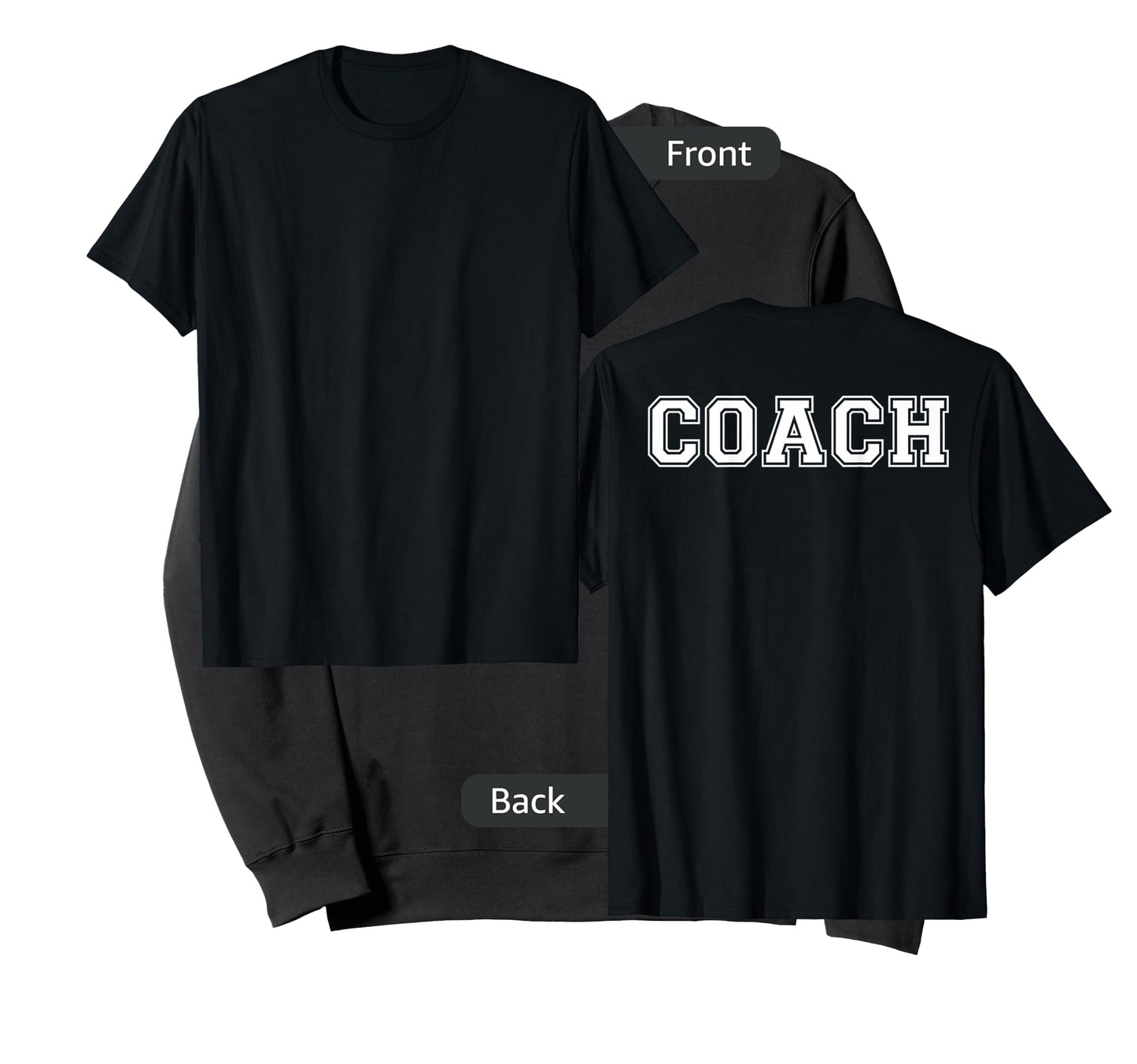 Coach On Back T-Shirt